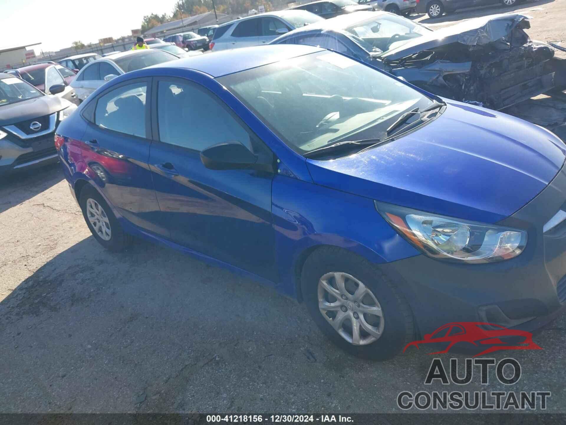 HYUNDAI ACCENT 2014 - KMHCT4AE0EU613771