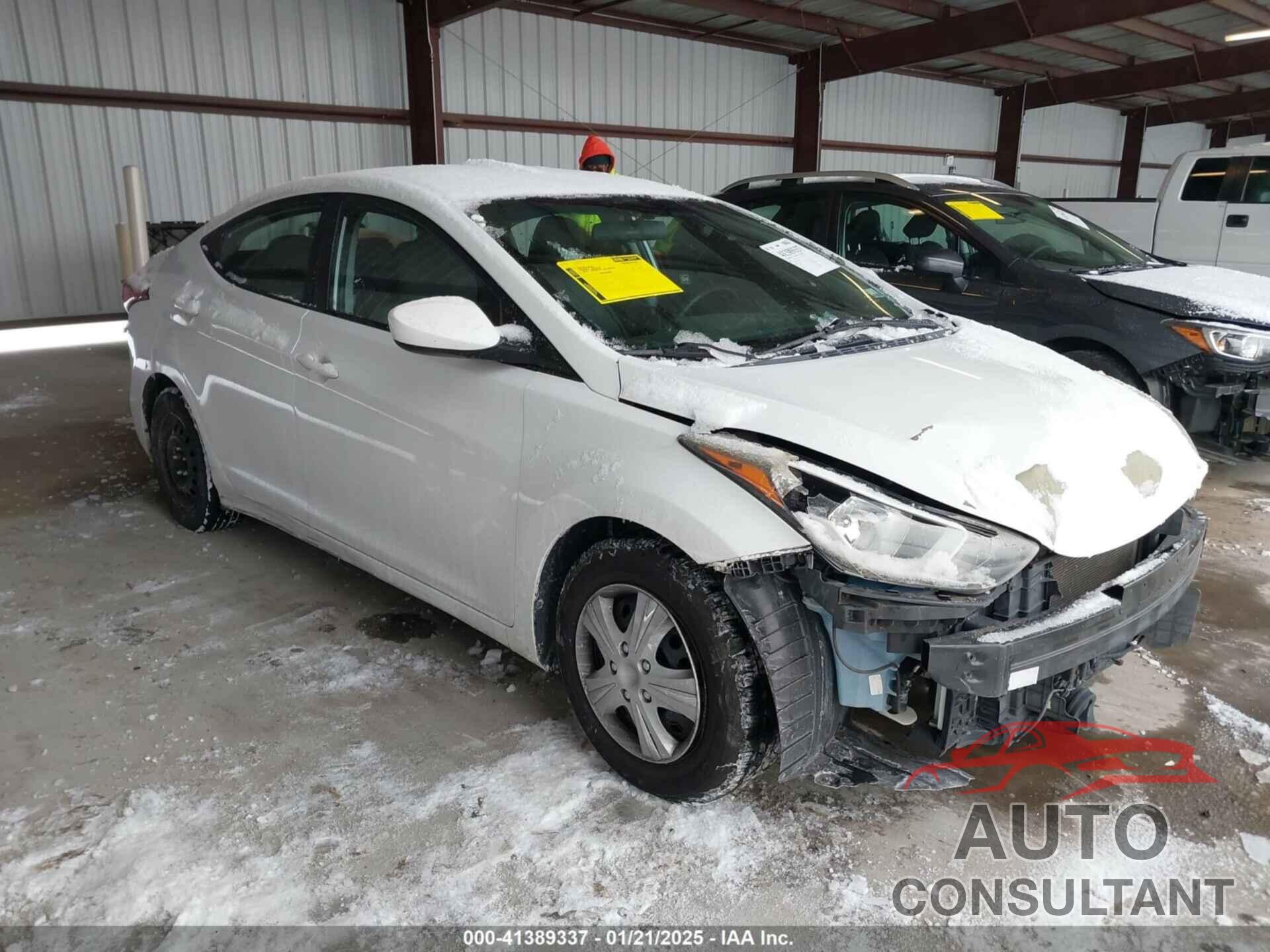 HYUNDAI ELANTRA 2016 - 5NPDH4AE0GH771387