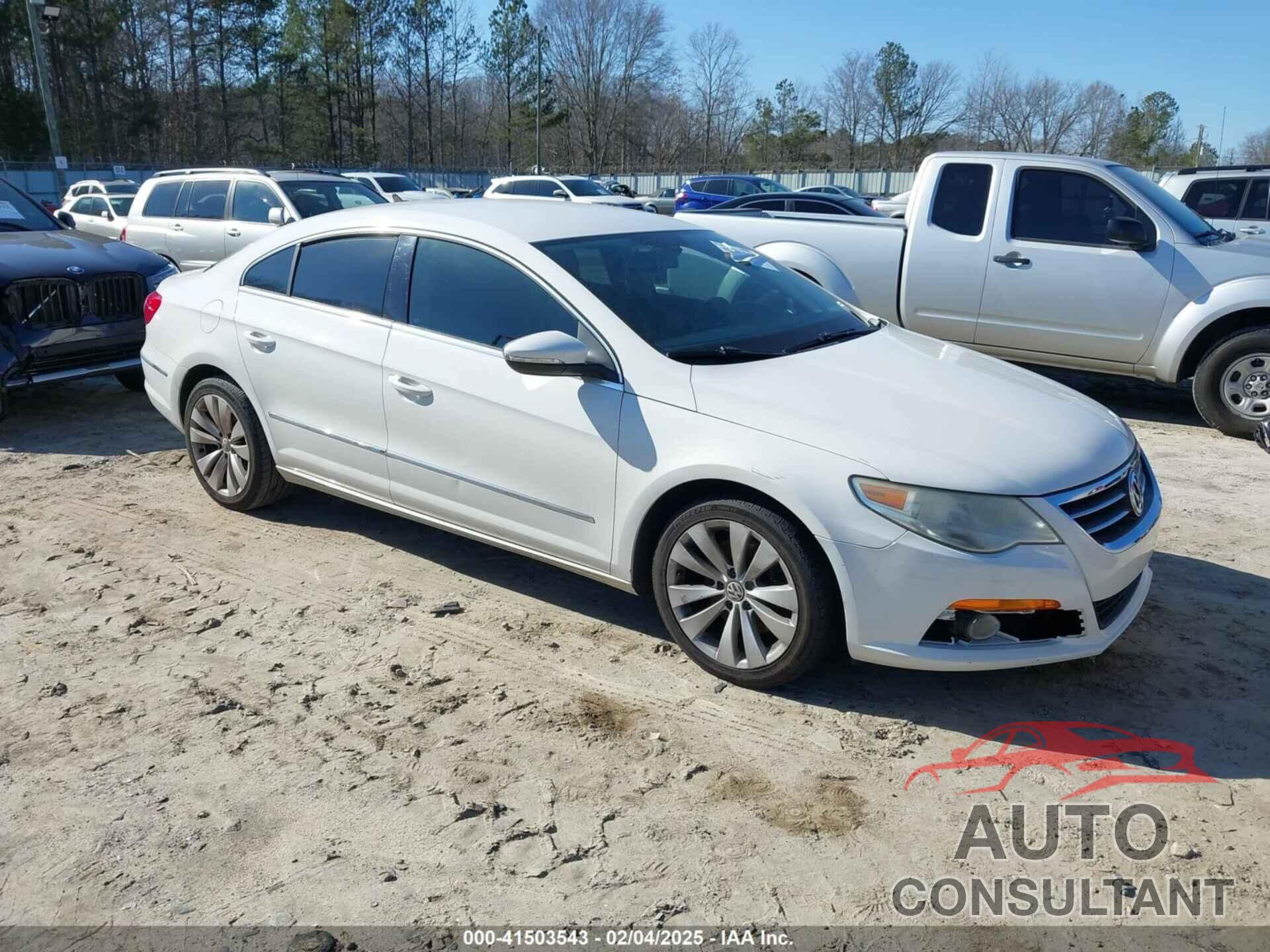 VOLKSWAGEN CC 2010 - WVWMN7AN4AE539490