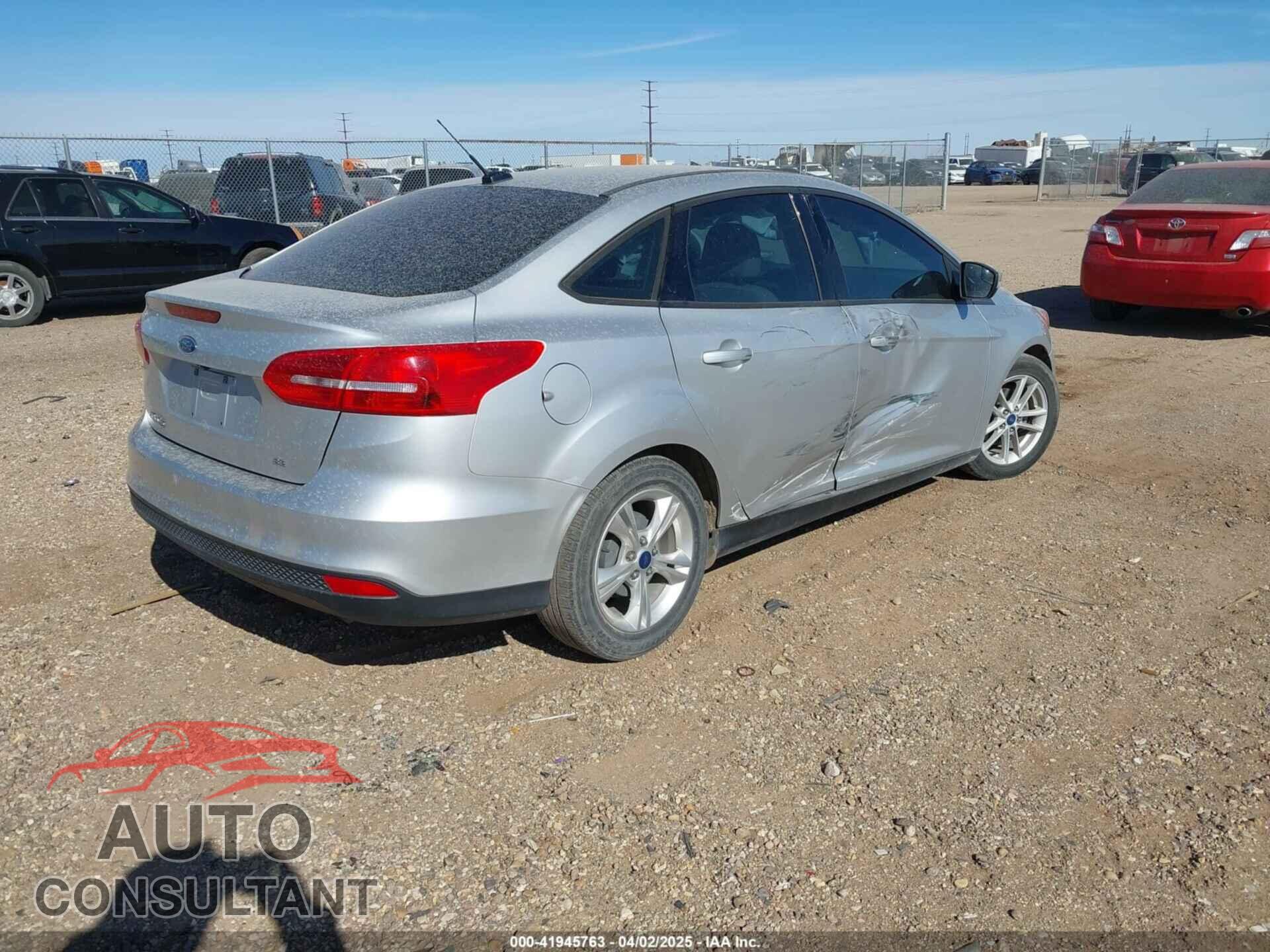 FORD FOCUS 2017 - 1FADP3F29HL263353