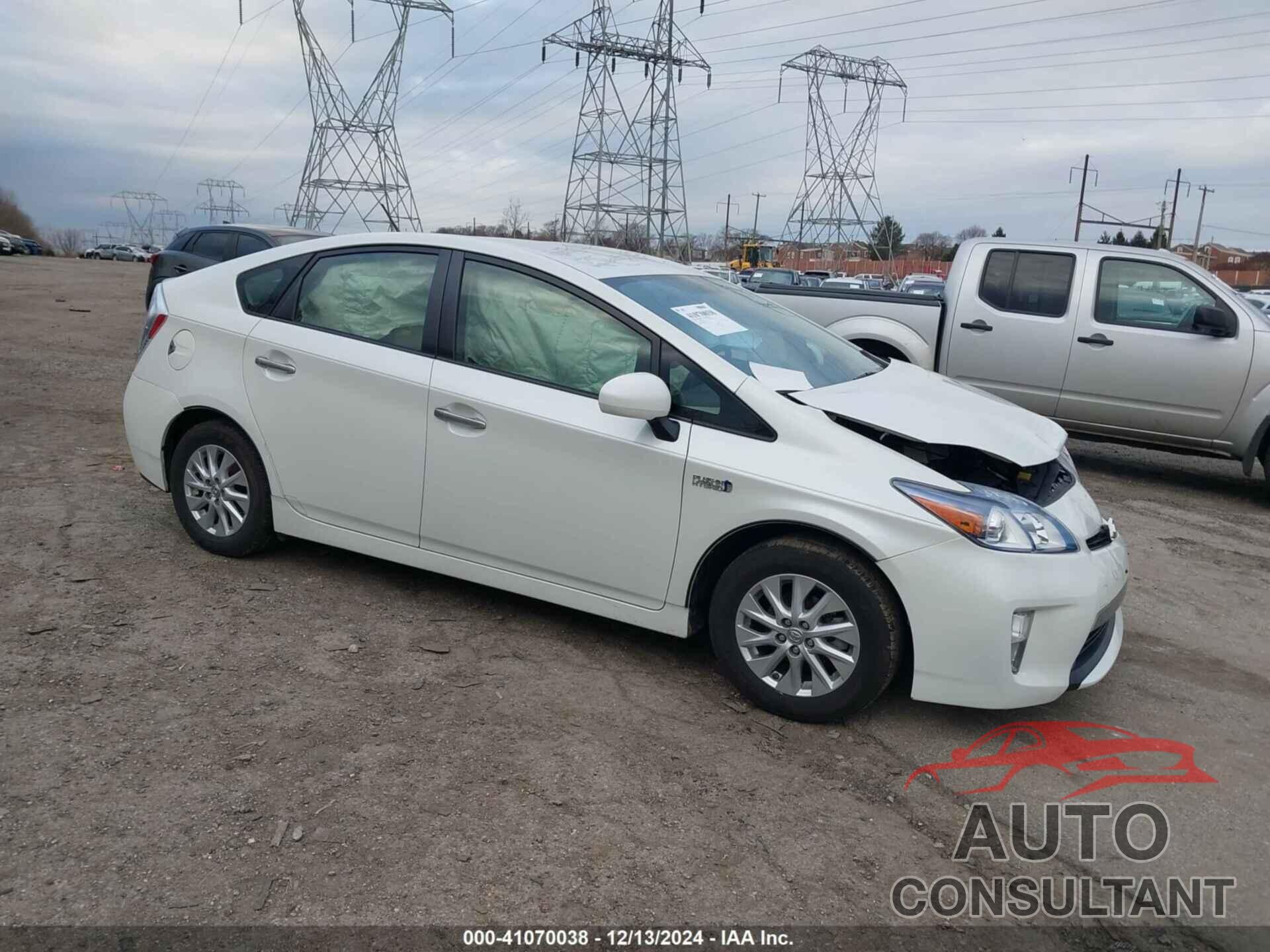 TOYOTA PRIUS PLUG-IN 2014 - JTDKN3DP2E3049225
