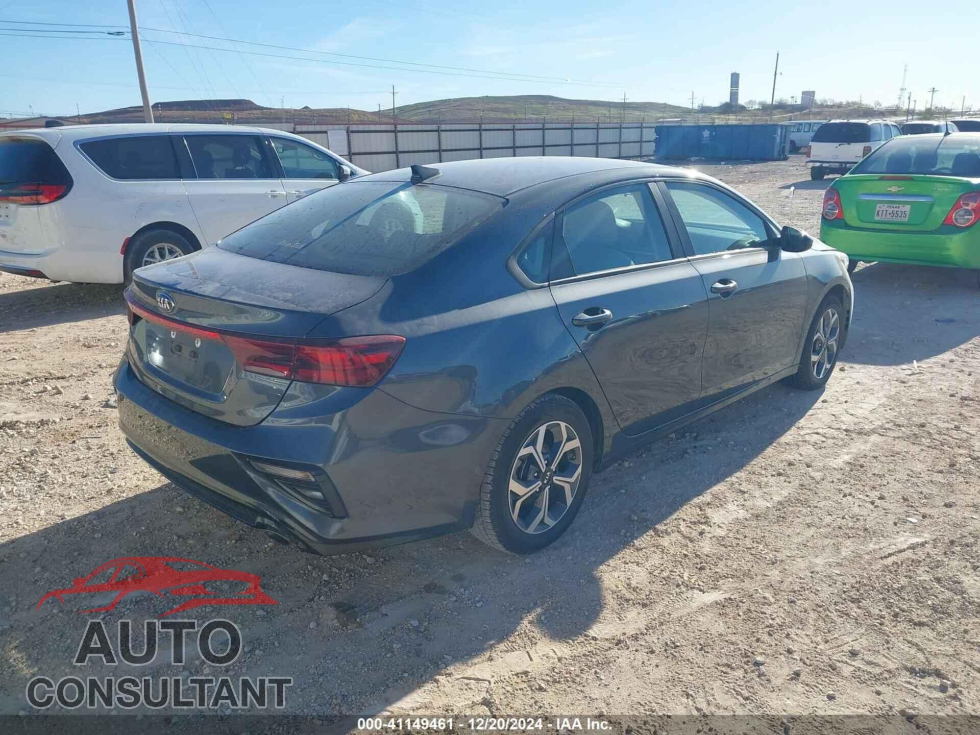 KIA FORTE 2020 - 3KPF24AD6LE212877