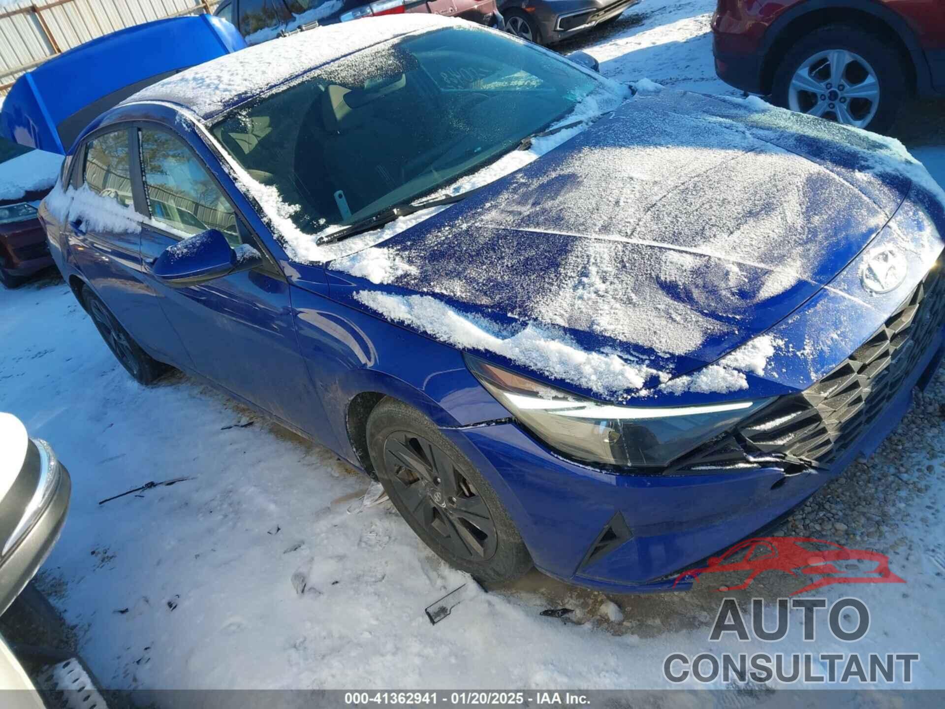 HYUNDAI ELANTRA 2022 - KMHLM4AG9NU272997