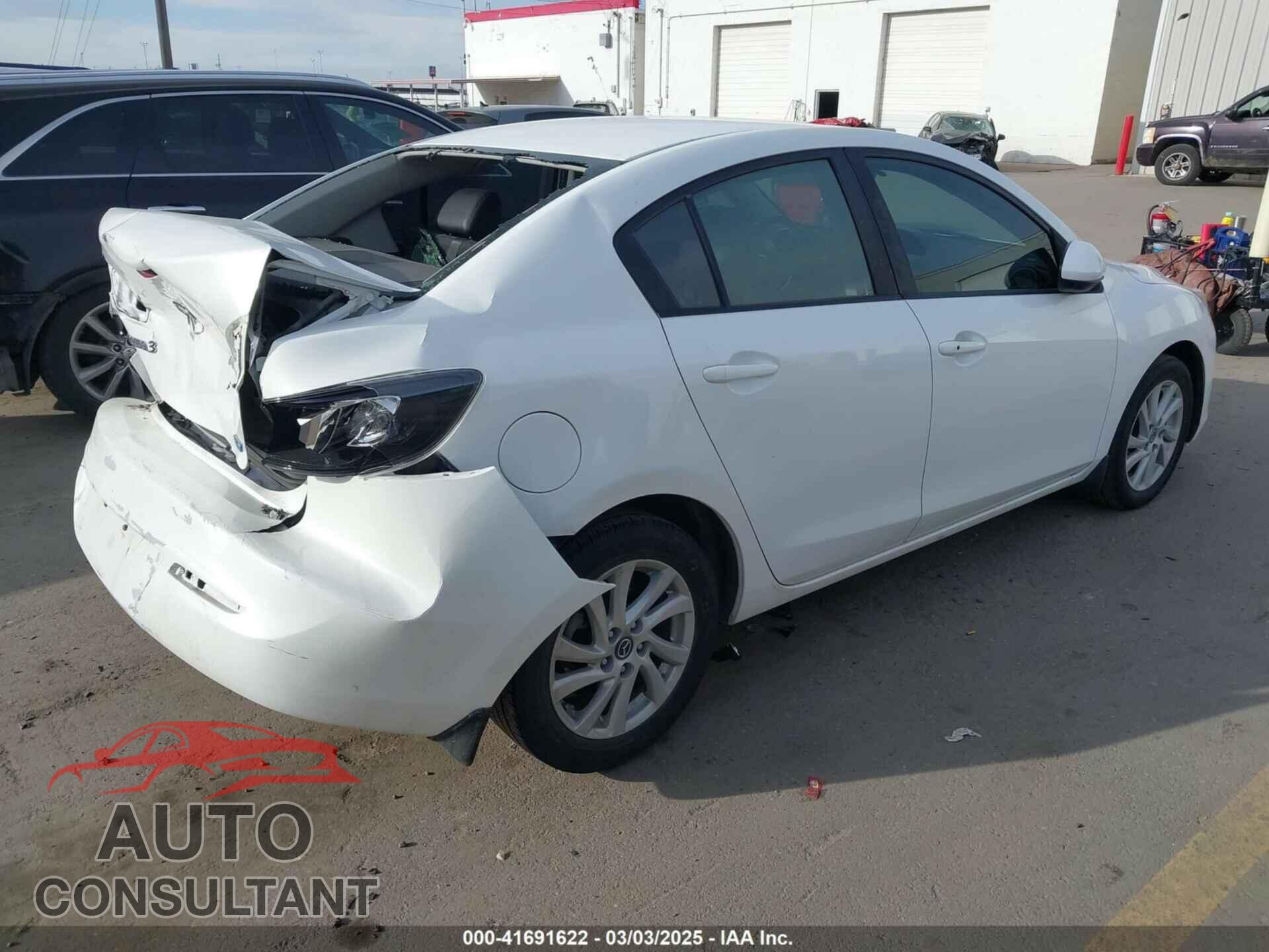 MAZDA MAZDA3 2013 - JM1BL1WP2D1779542