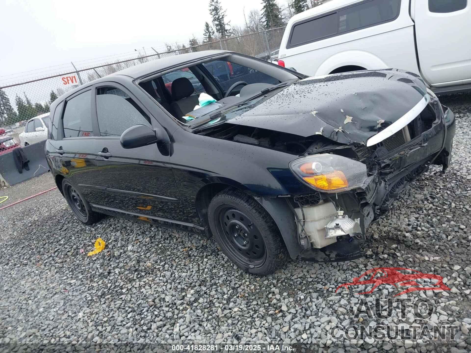 KIA SPECTRA5 2009 - KNAFE241795024397