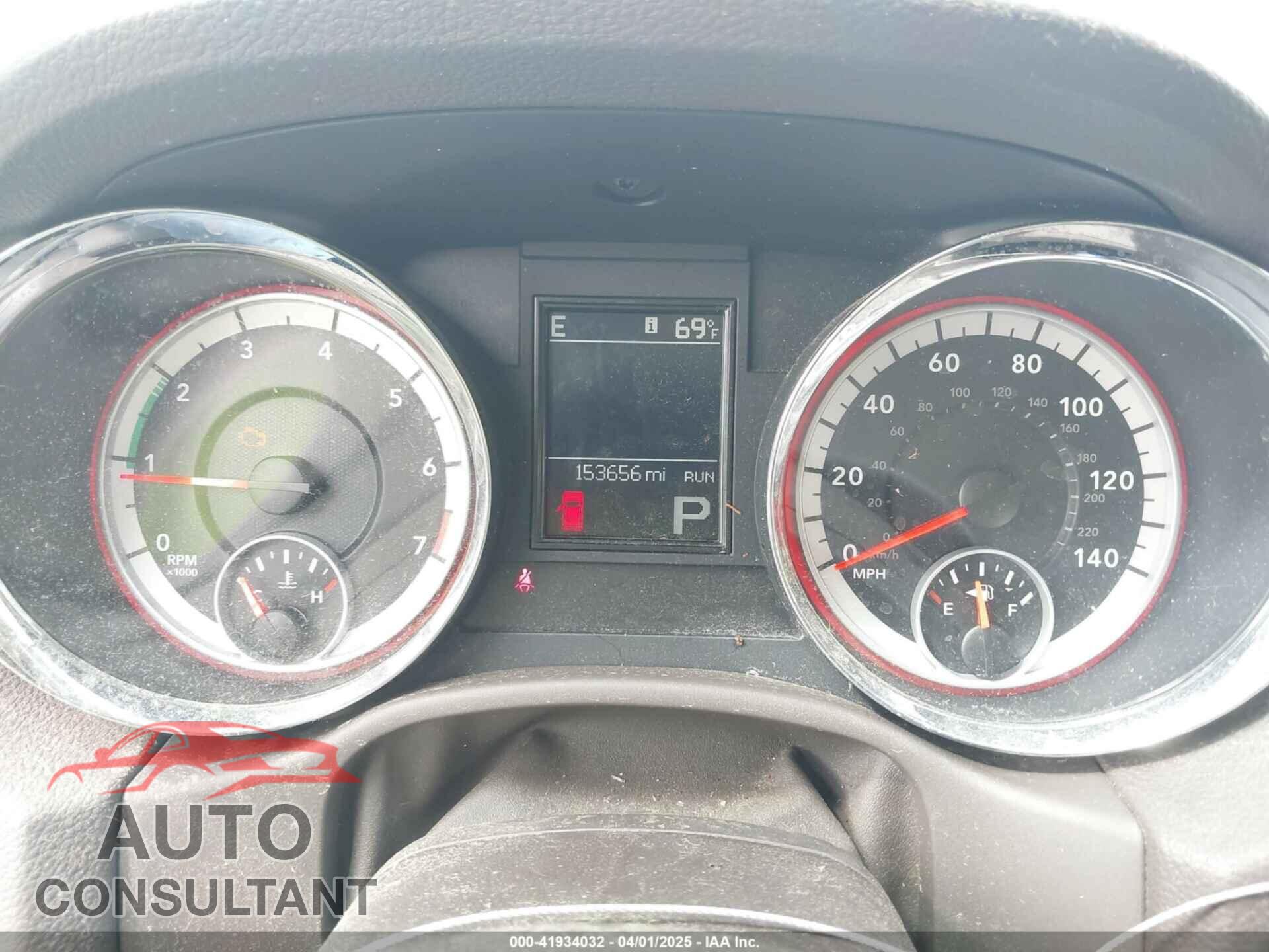 DODGE DURANGO 2011 - 1D4RD2GG2BC742043