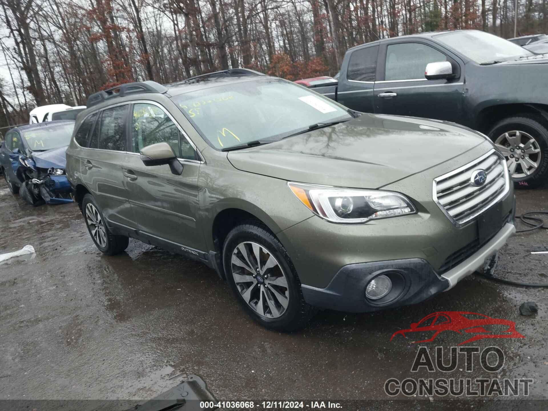 SUBARU OUTBACK 2017 - 4S4BSANC3H3317479