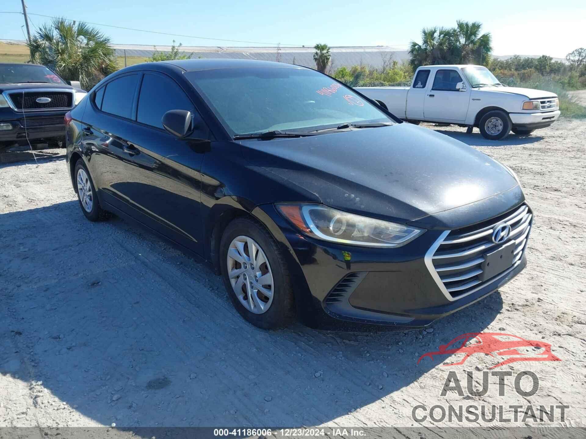 HYUNDAI ELANTRA 2017 - 5NPD74LF7HH100194