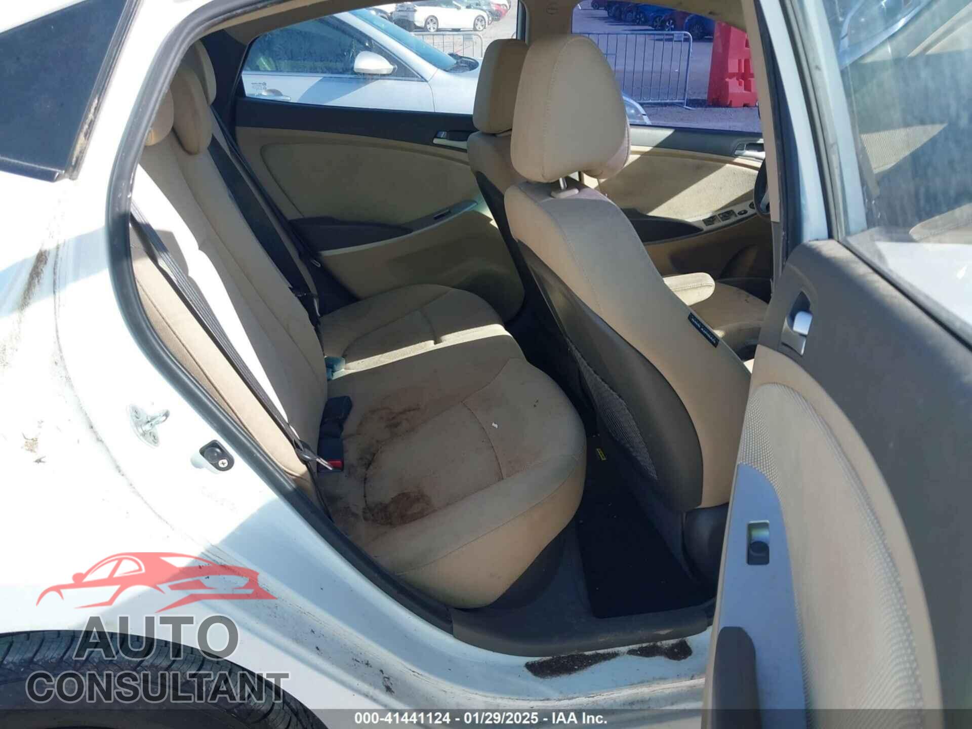 HYUNDAI ACCENT 2012 - KMHCT4AE6CU220175
