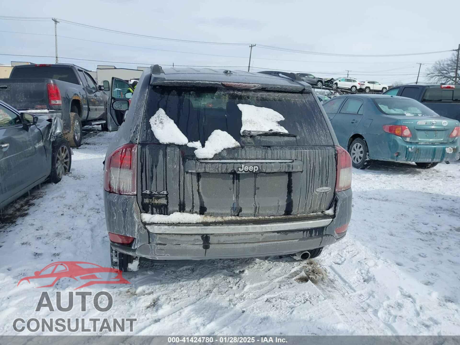 JEEP COMPASS 2017 - 1C4NJDEB9HD112059