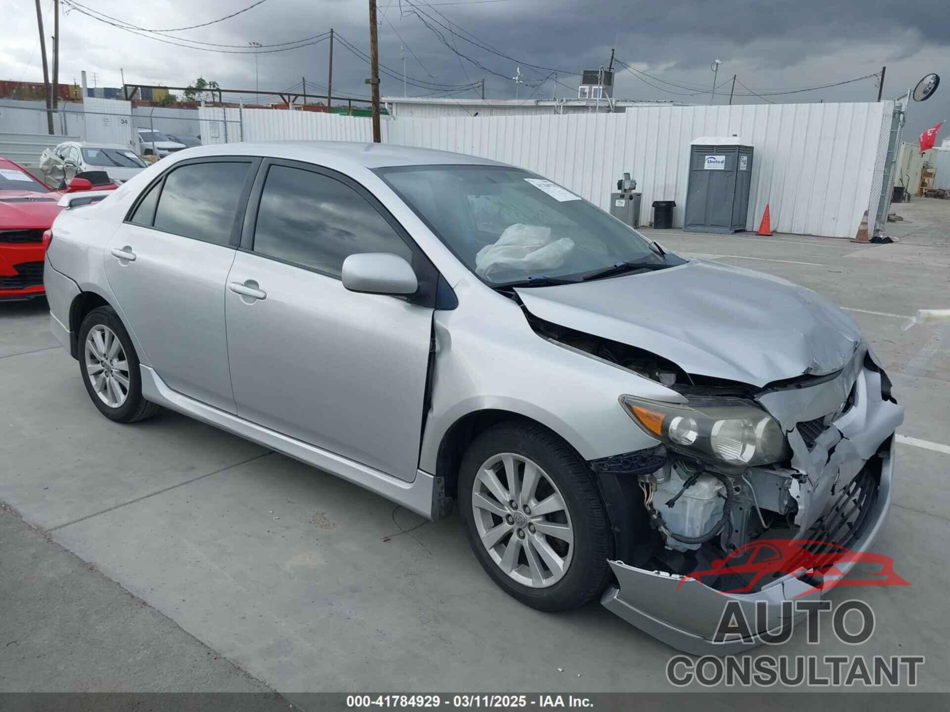 TOYOTA COROLLA 2009 - 1NXBU40E69Z053352