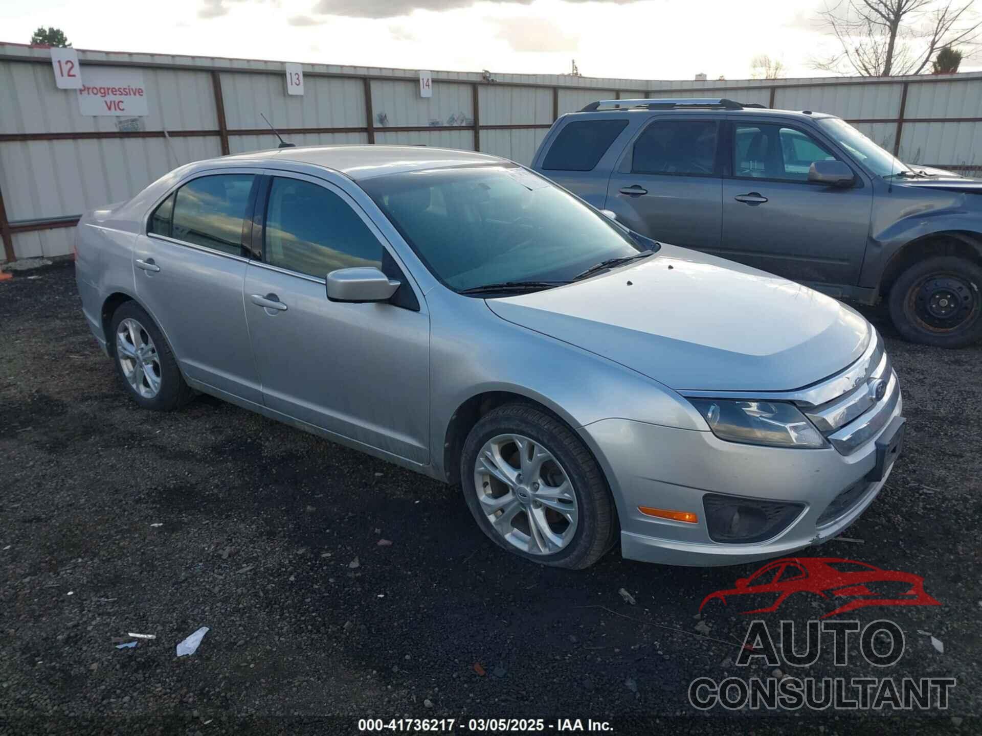 FORD FUSION 2012 - 3FAHP0HA4CR291138