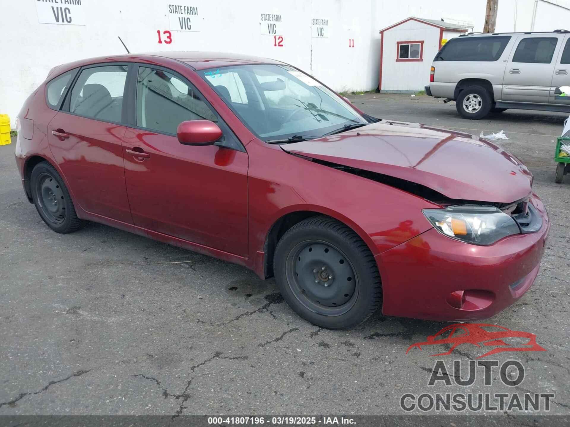 SUBARU IMPREZA 2011 - JF1GH6A63BG826533