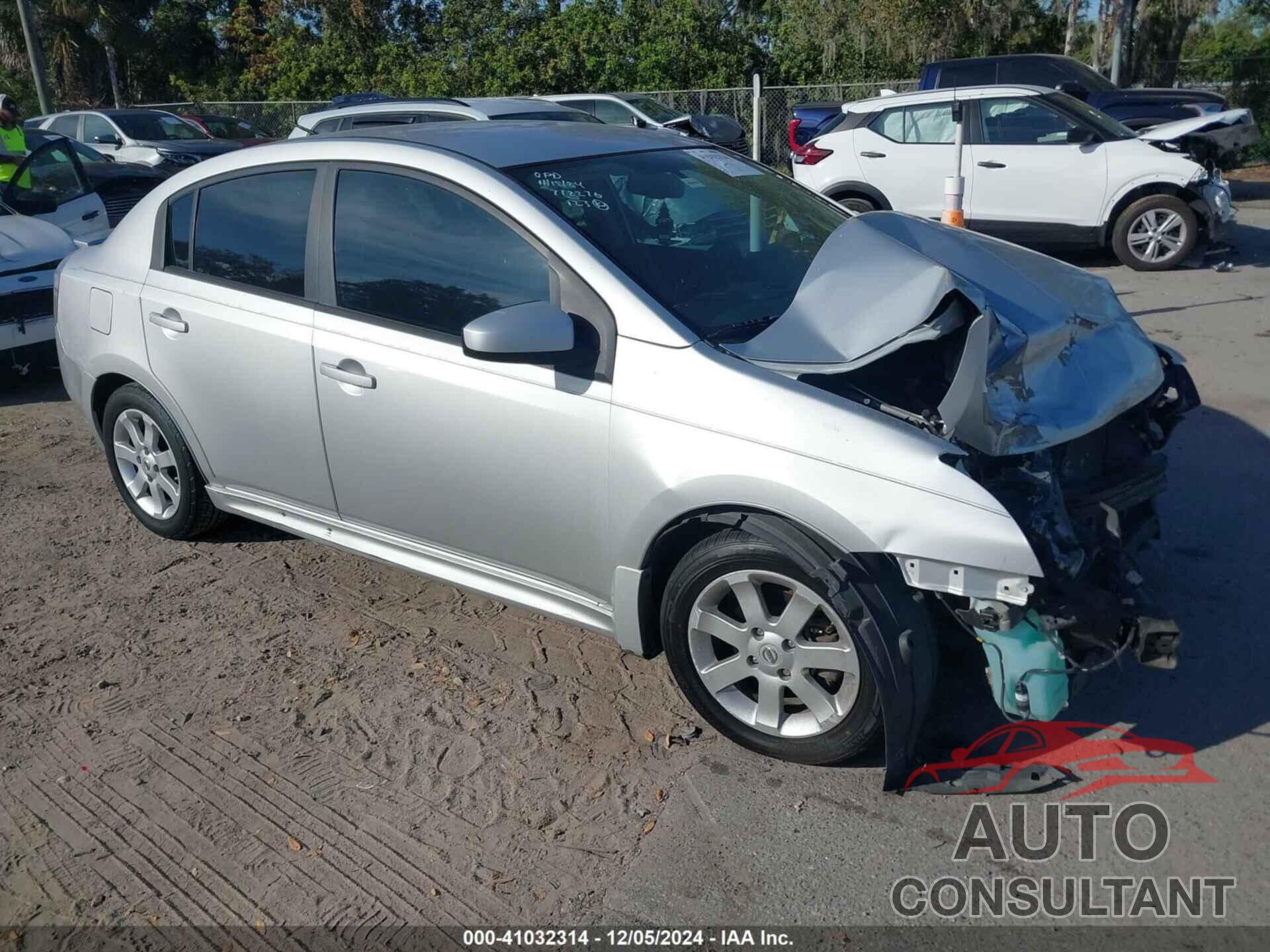 NISSAN SENTRA 2012 - 3N1AB6AP1CL754953