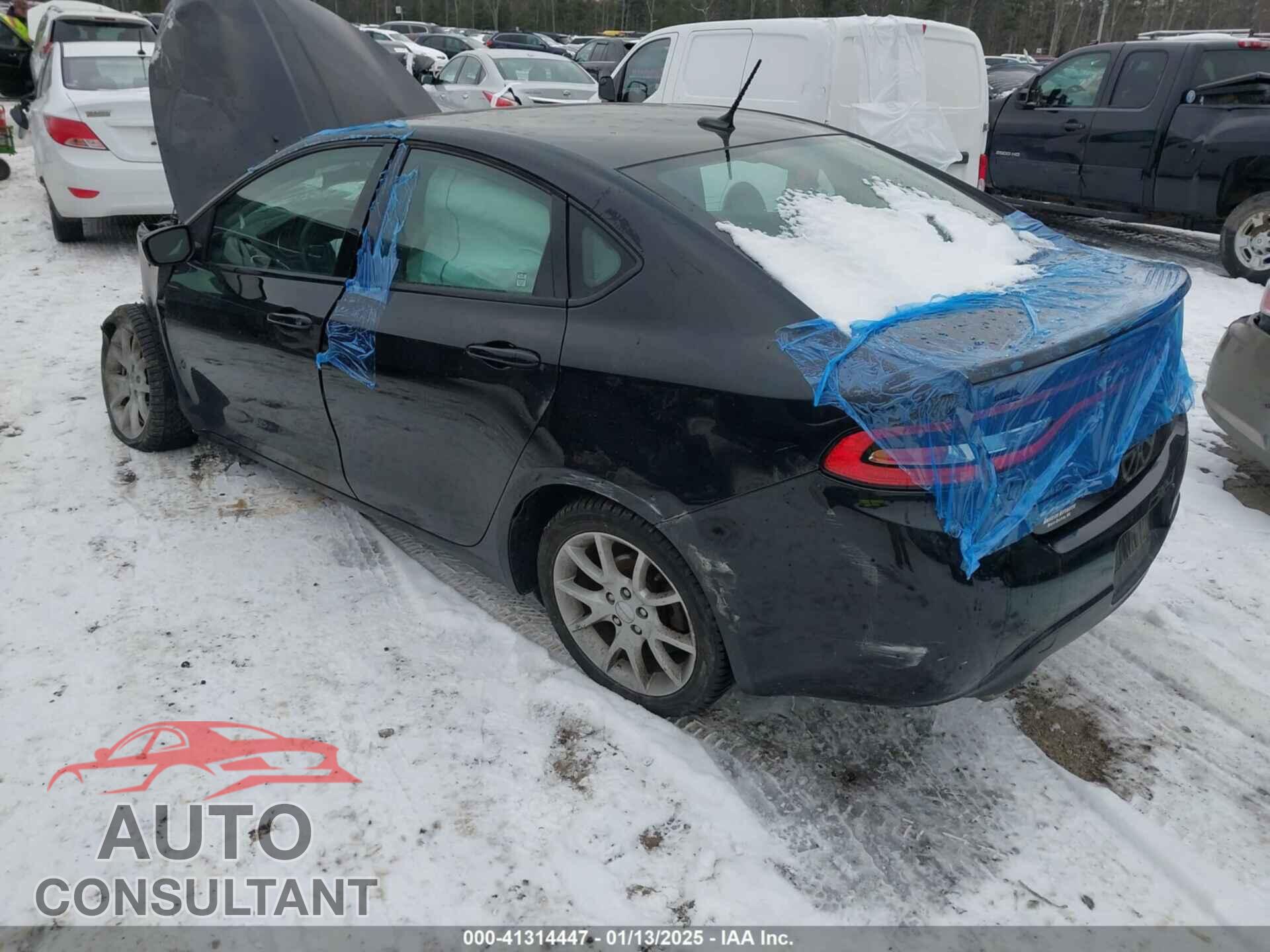 DODGE DART 2013 - 1C3CDFBA4DD301609