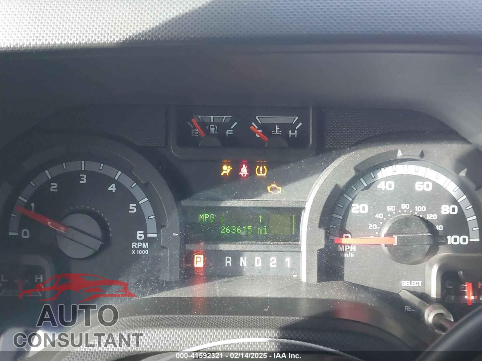 FORD E-150 2010 - 1FTNE1EWXADA45404