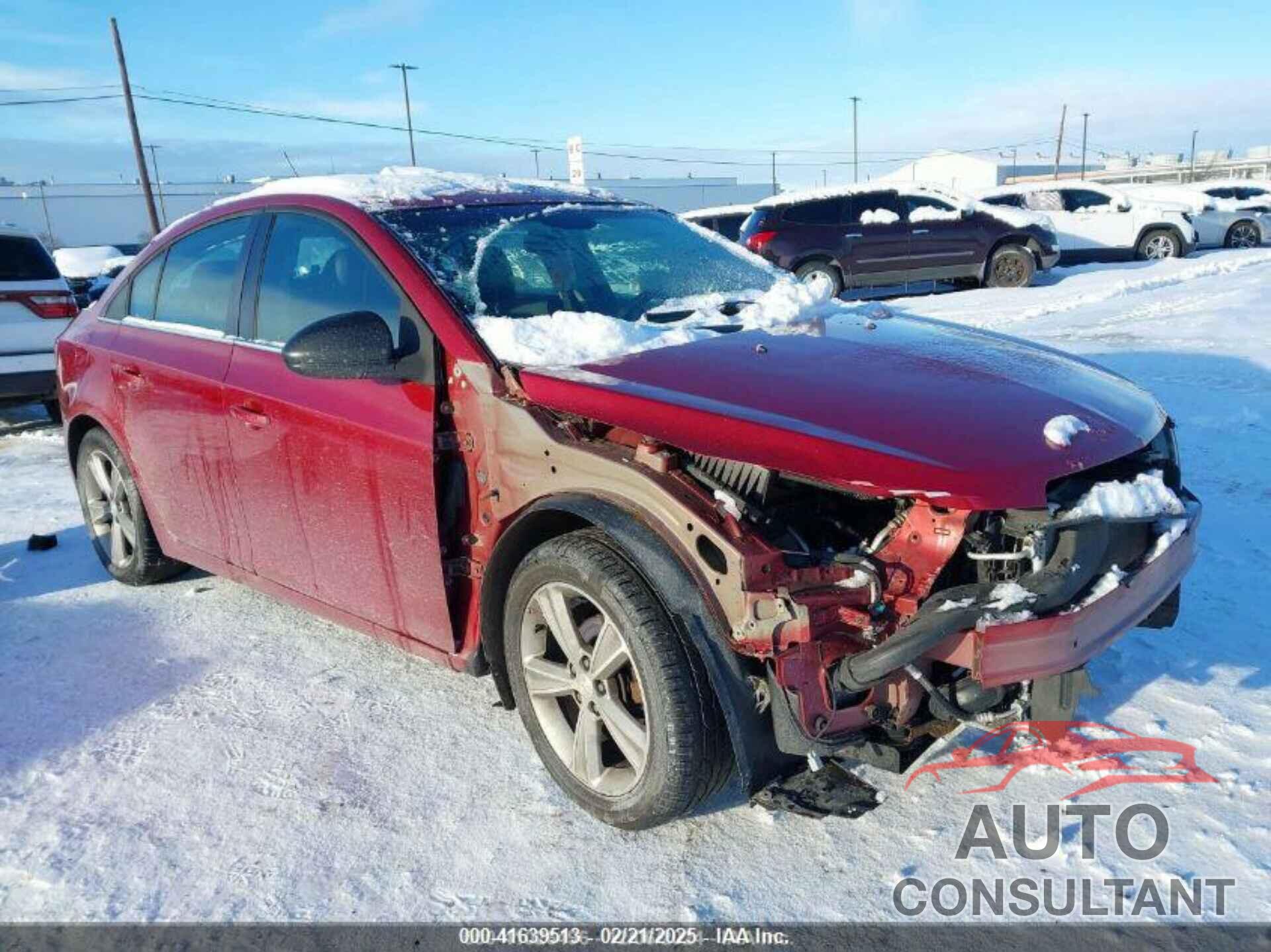 CHEVROLET CRUZE 2012 - 1G1PG5SC9C7355638
