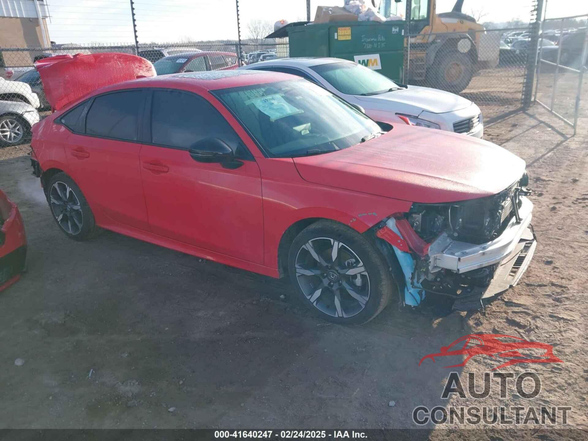 HONDA CIVIC  HYBRID 2025 - 2HGFE4F86SH315868