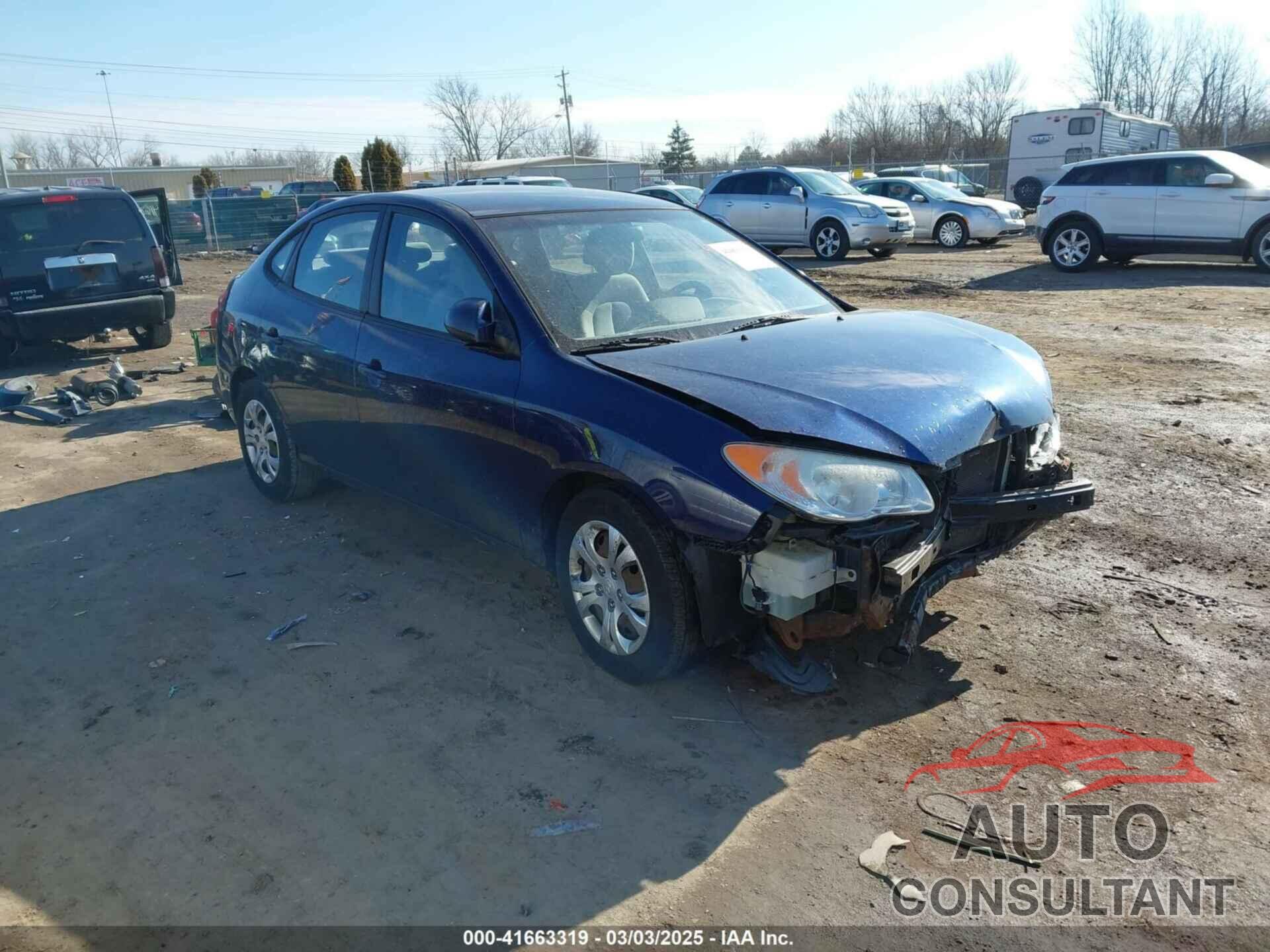 HYUNDAI ELANTRA 2009 - KMHDU46D09U814559