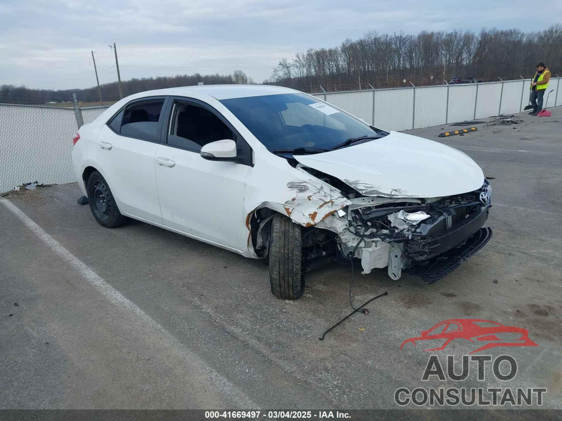 TOYOTA COROLLA 2016 - 2T1BURHE8GC687682