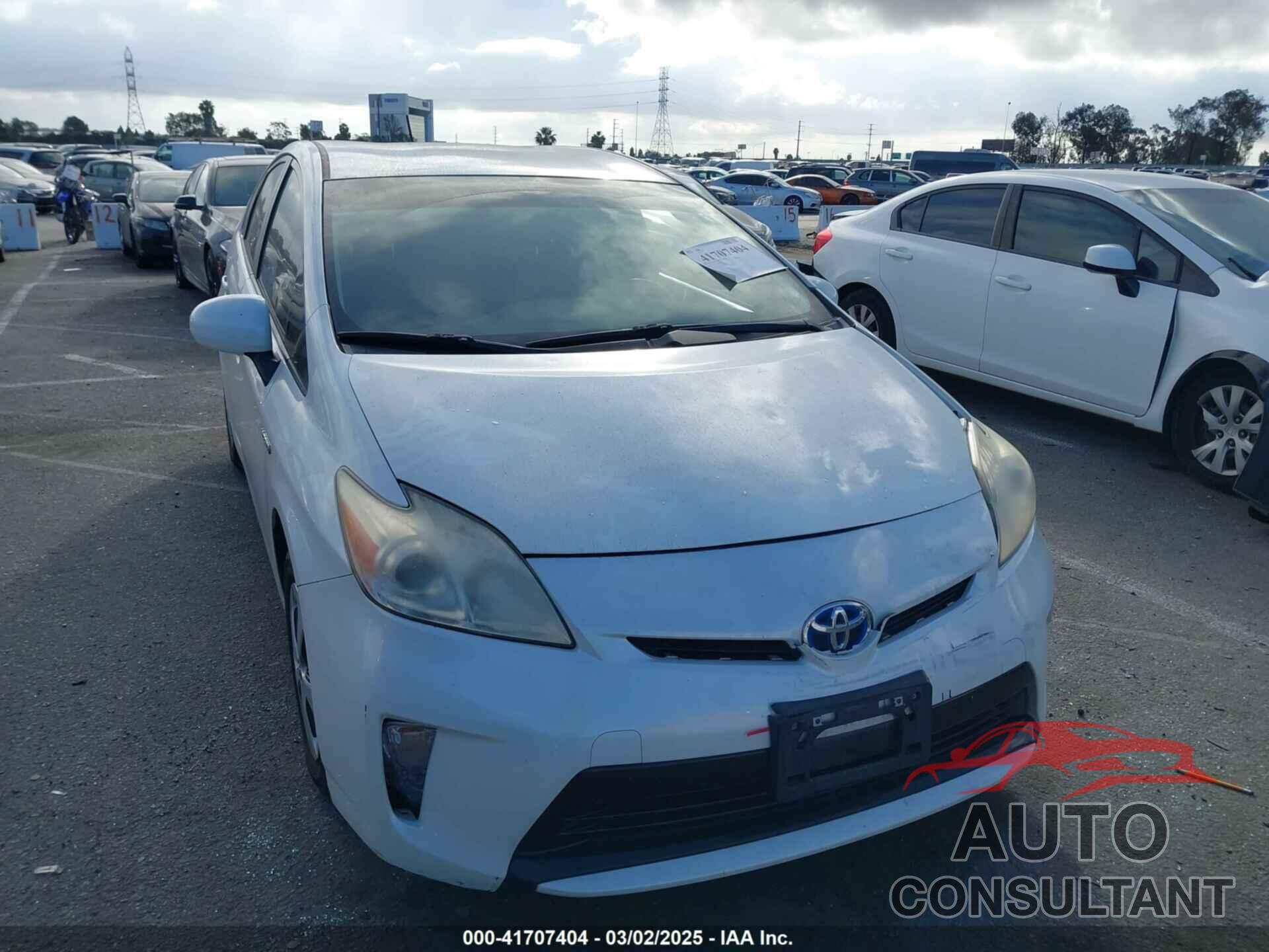 TOYOTA PRIUS 2013 - JTDKN3DU8D5691702
