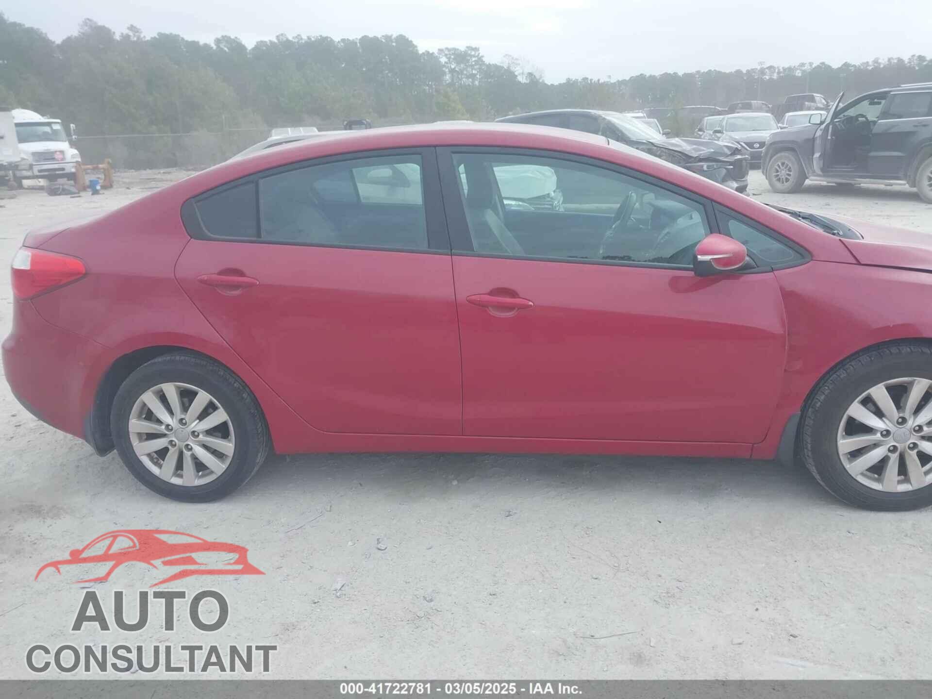 KIA FORTE 2014 - KNAFX4A62E5234406