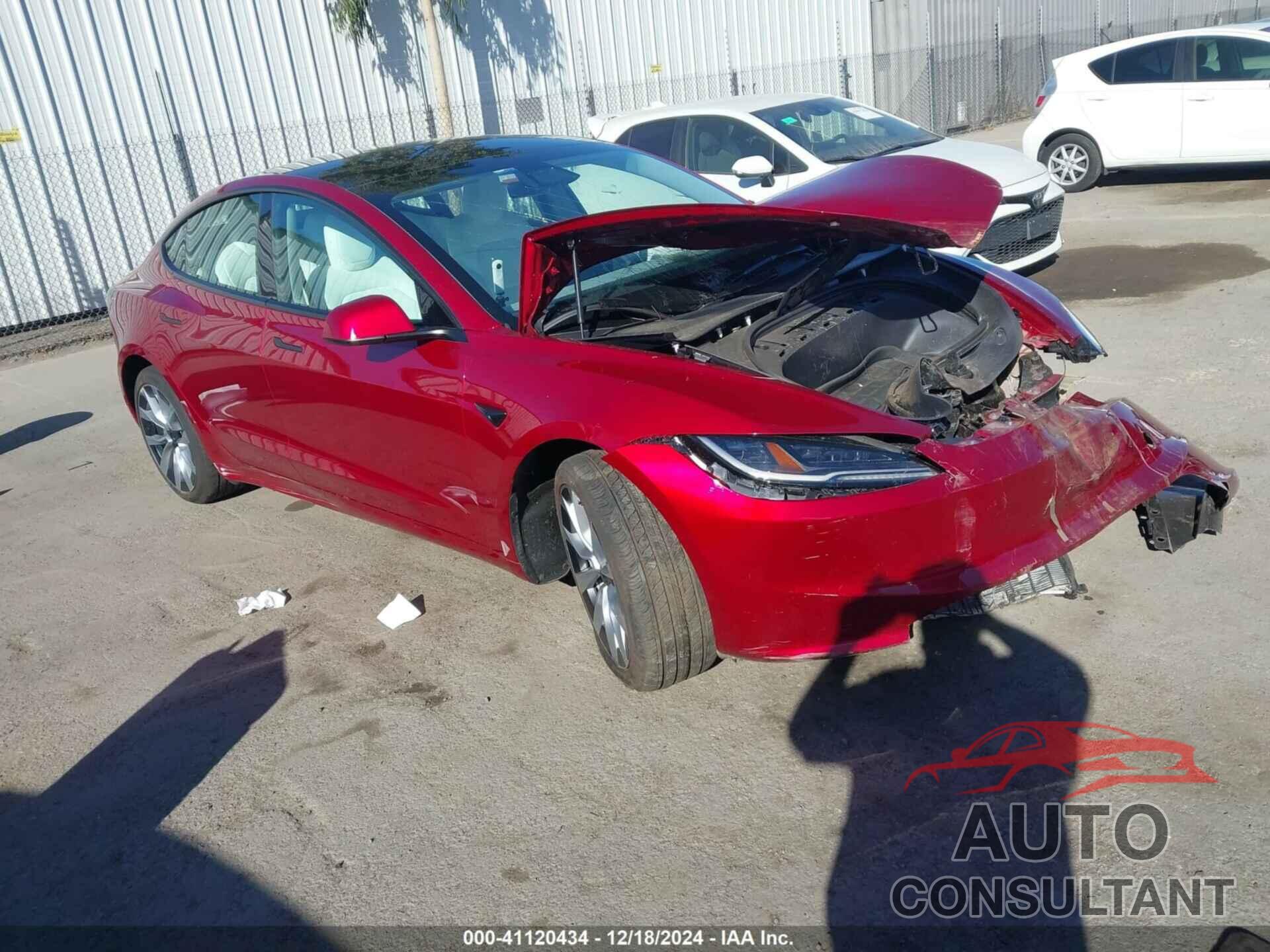 TESLA MODEL 3 2024 - 5YJ3E1EB9RF792842