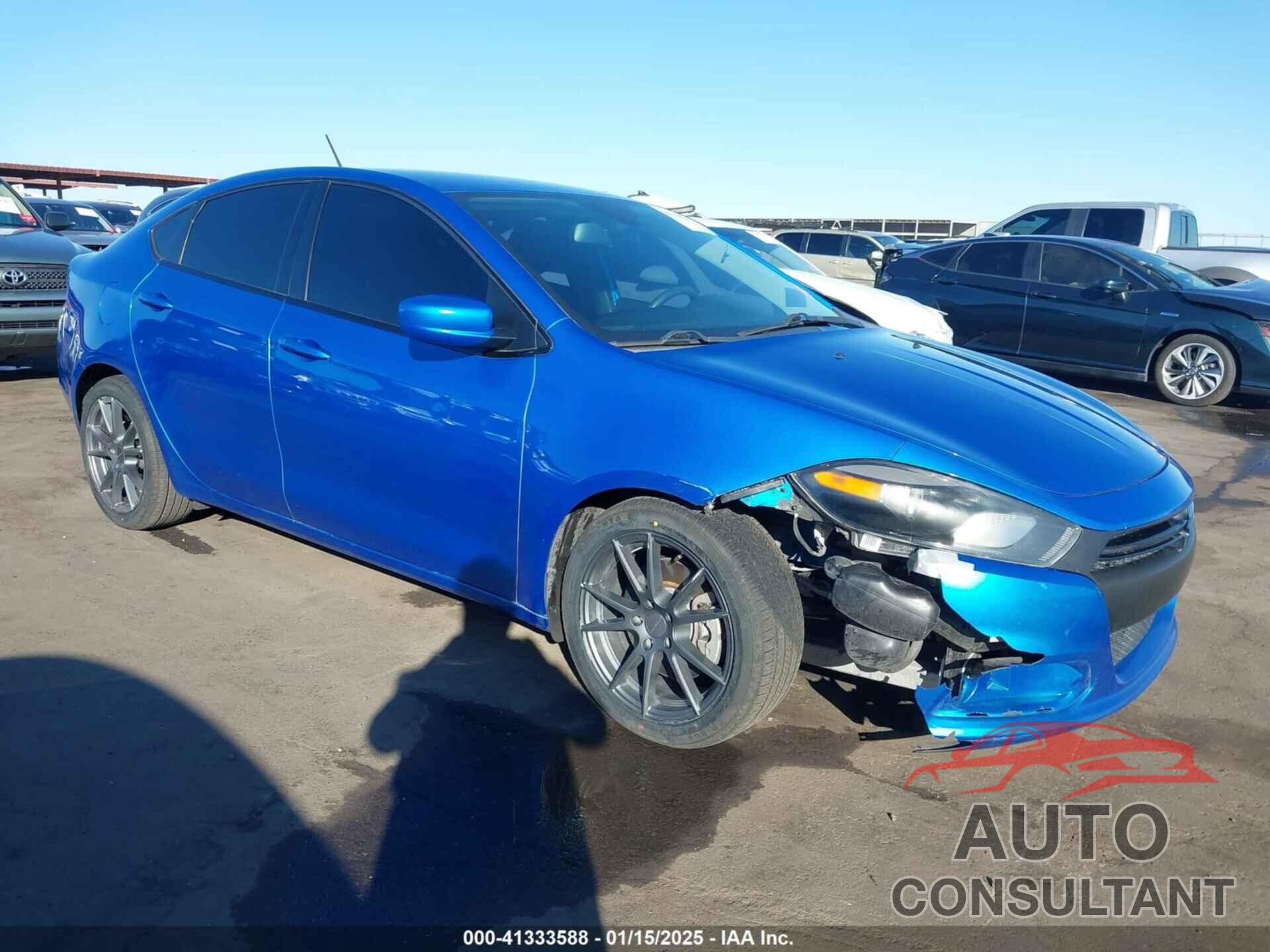 DODGE DART 2016 - 1C3CDFAA7GD656800
