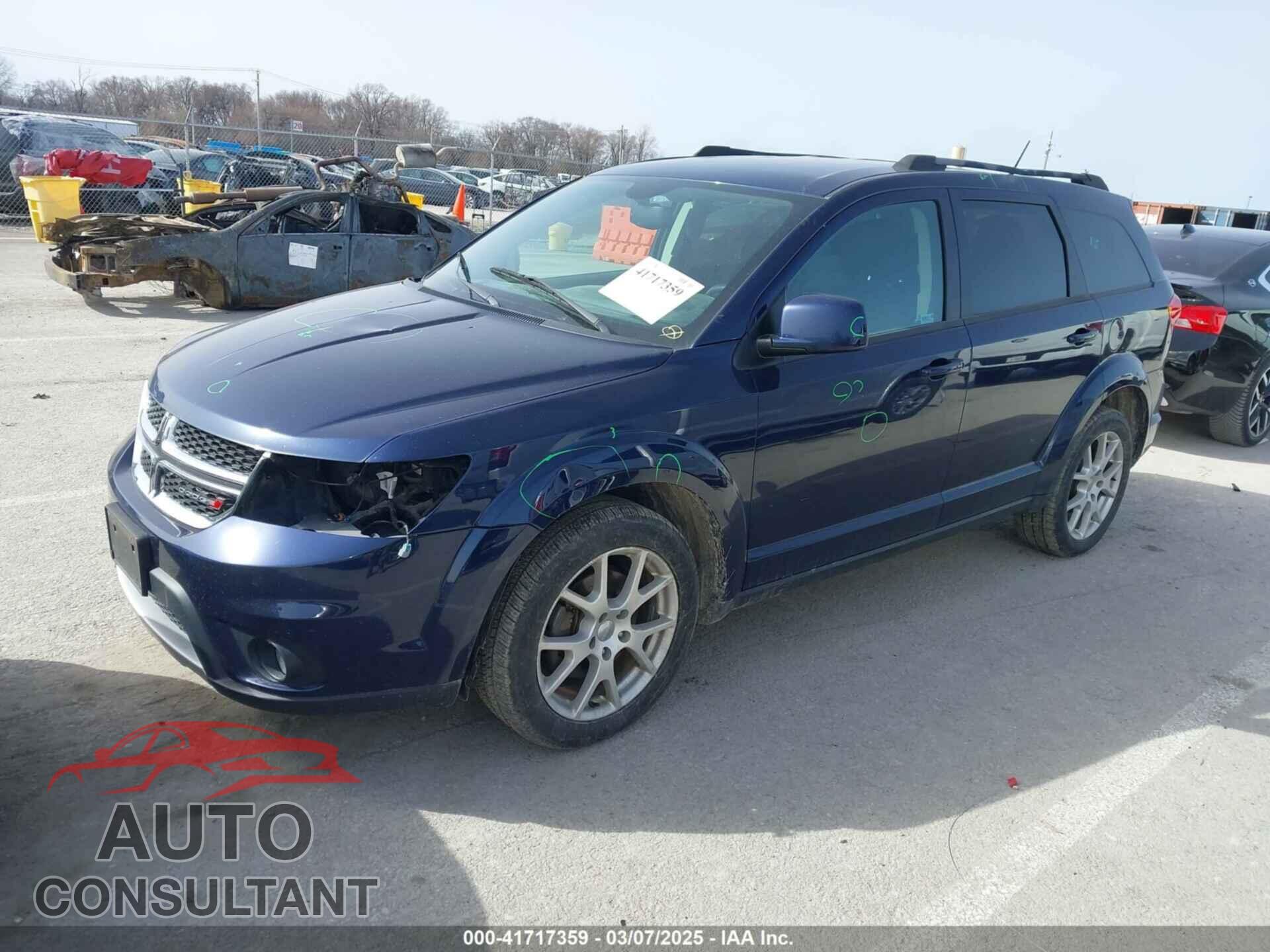 DODGE JOURNEY 2017 - 3C4PDDBG6HT697189