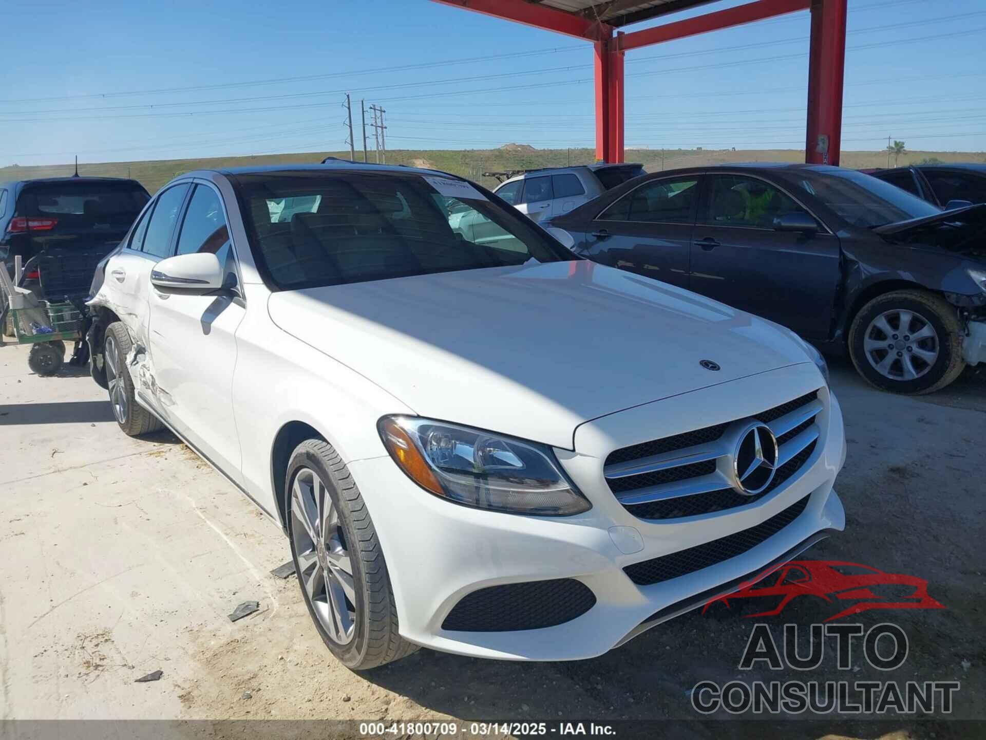 MERCEDES-BENZ C 300 2018 - WDDWF4KB9JR413617