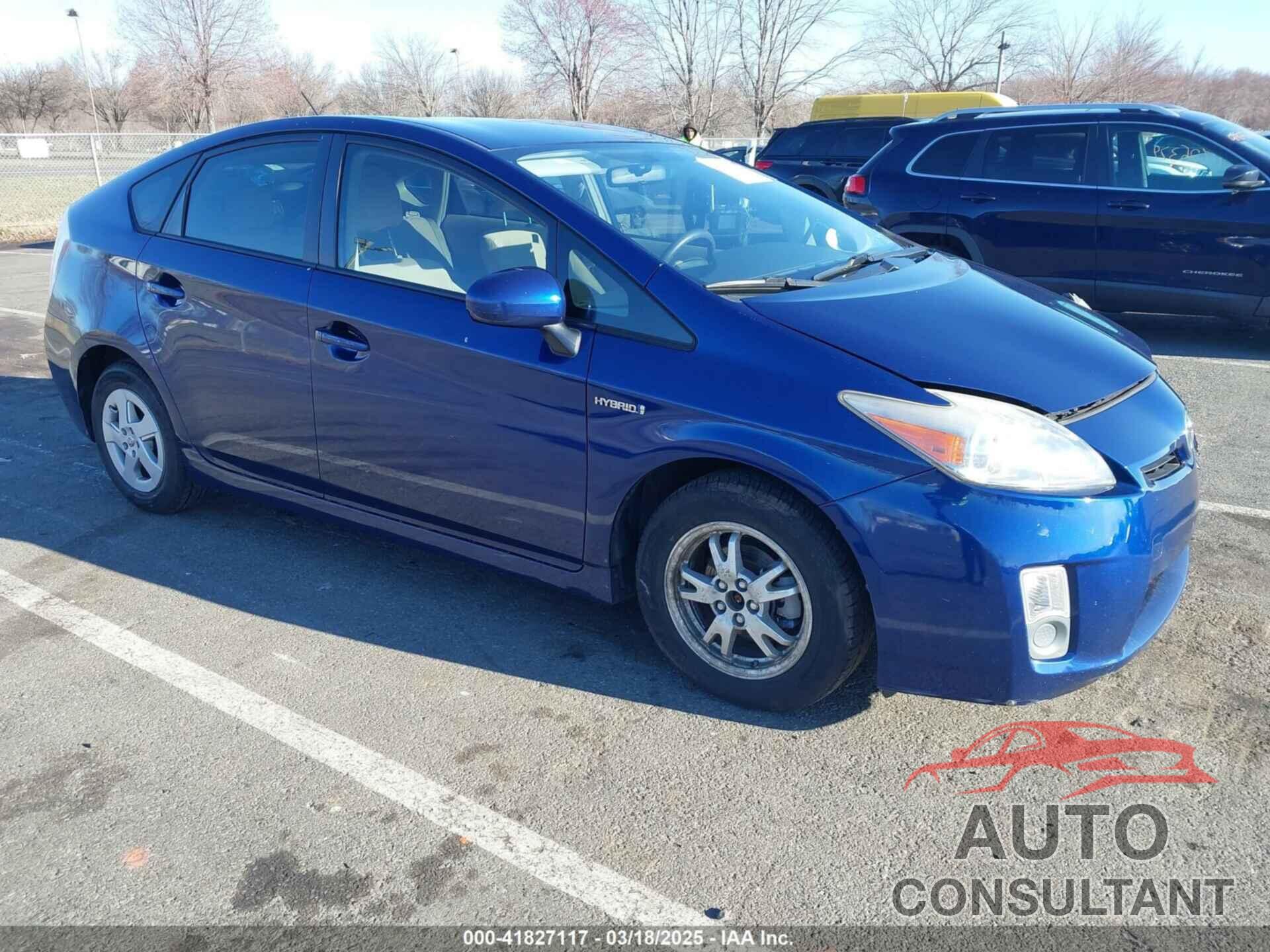 TOYOTA PRIUS 2011 - JTDKN3DU4B1417370