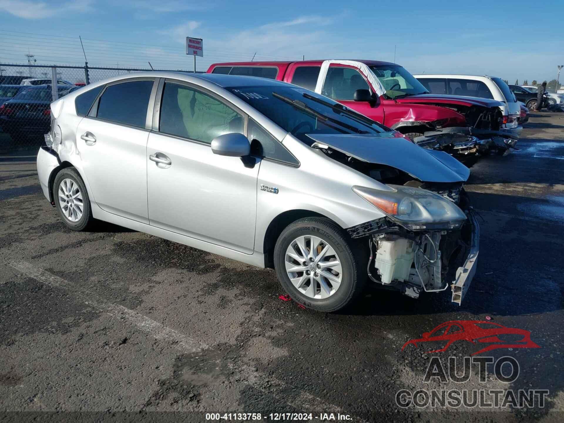 TOYOTA PRIUS PLUG-IN 2013 - JTDKN3DP3D3031881
