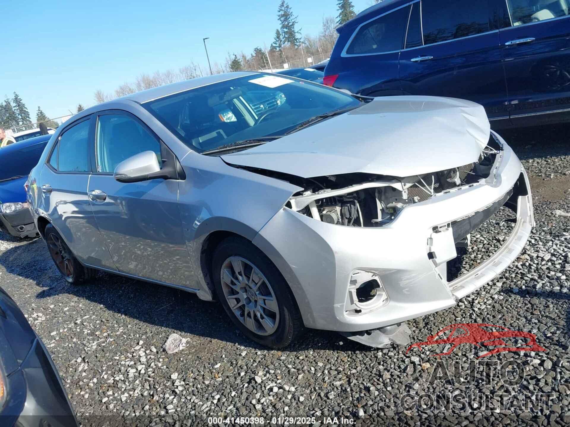 TOYOTA COROLLA 2015 - 2T1BURHE3FC435255