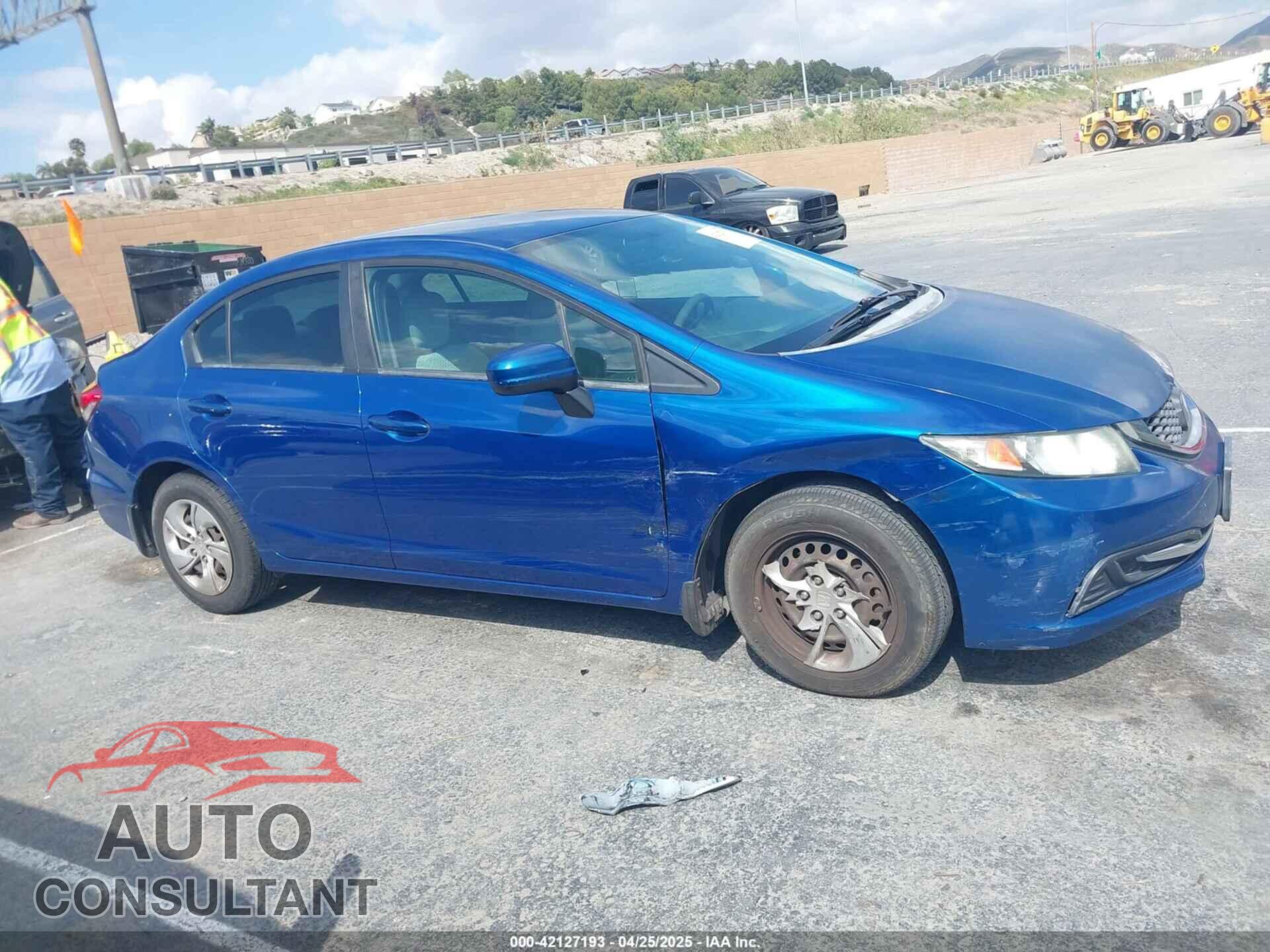 HONDA CIVIC 2014 - 19XFB2F55EE024165