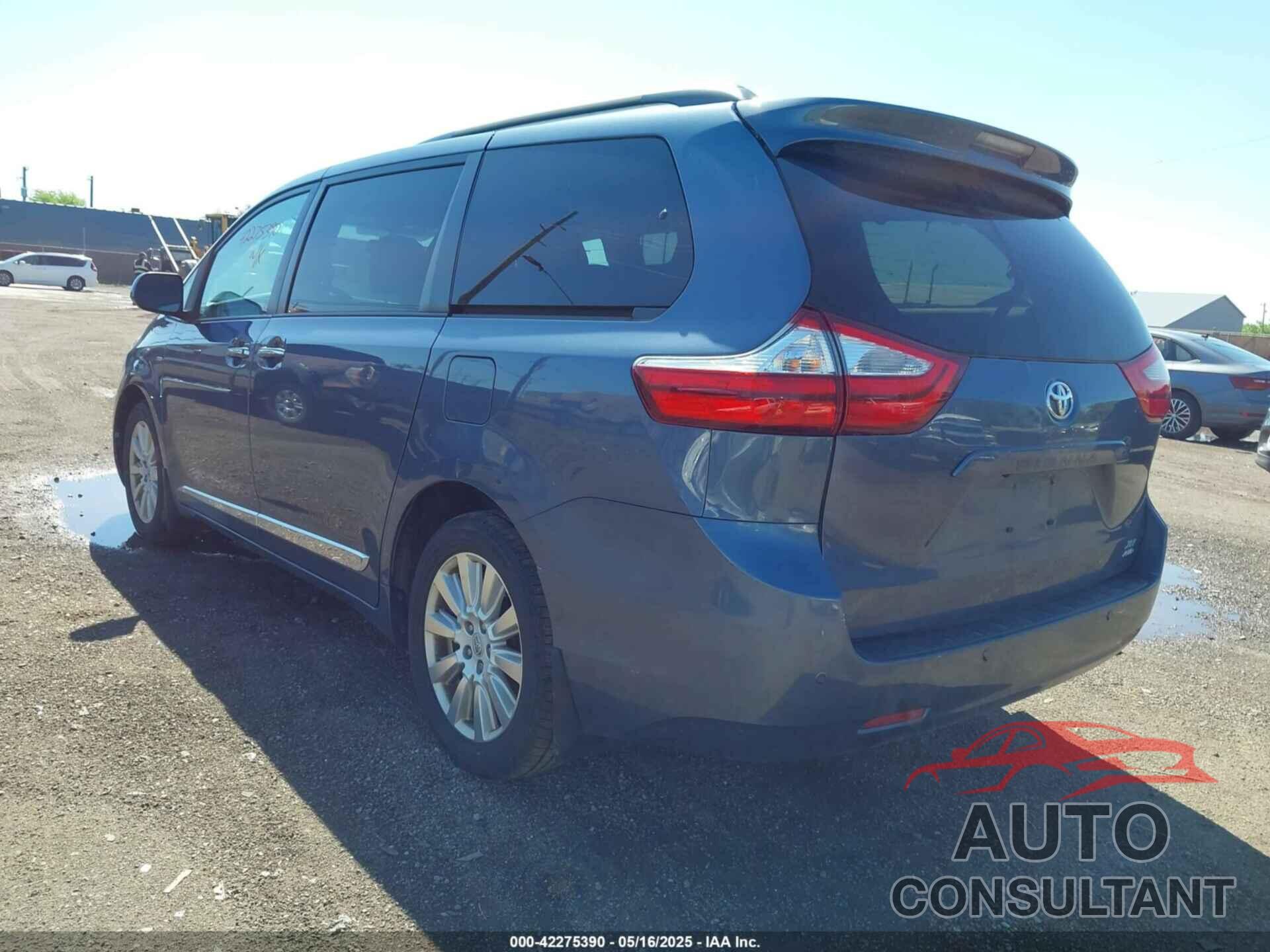 TOYOTA SIENNA 2017 - 5TDDZ3DC4HS156287