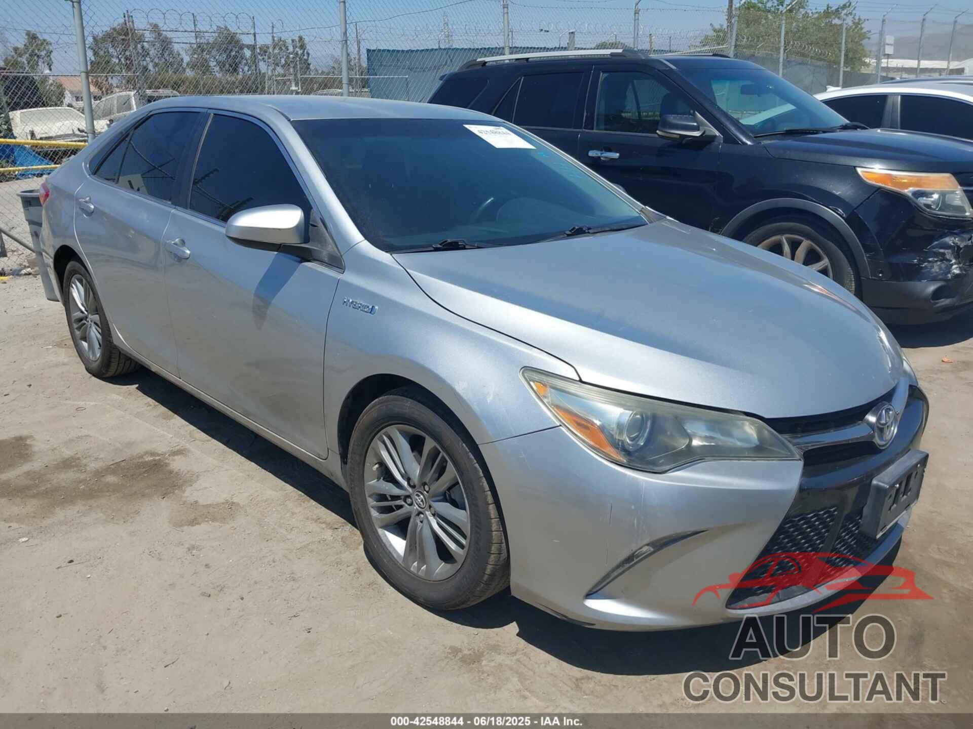TOYOTA CAMRY HYBRID 2015 - 4T1BD1FK9FU149726