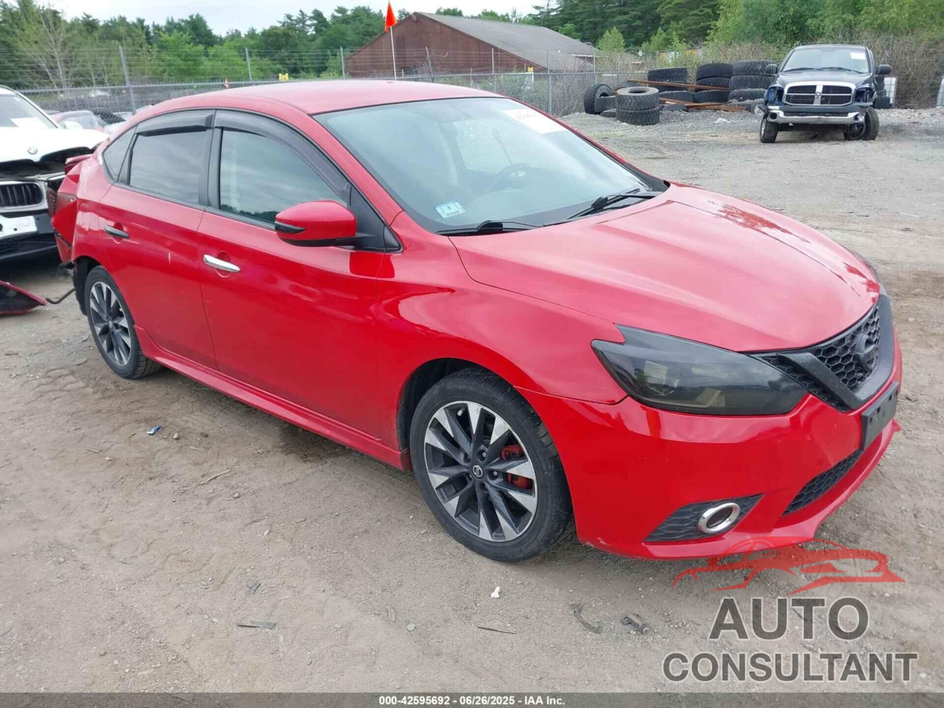 NISSAN SENTRA 2016 - 3N1AB7AP8GY278196