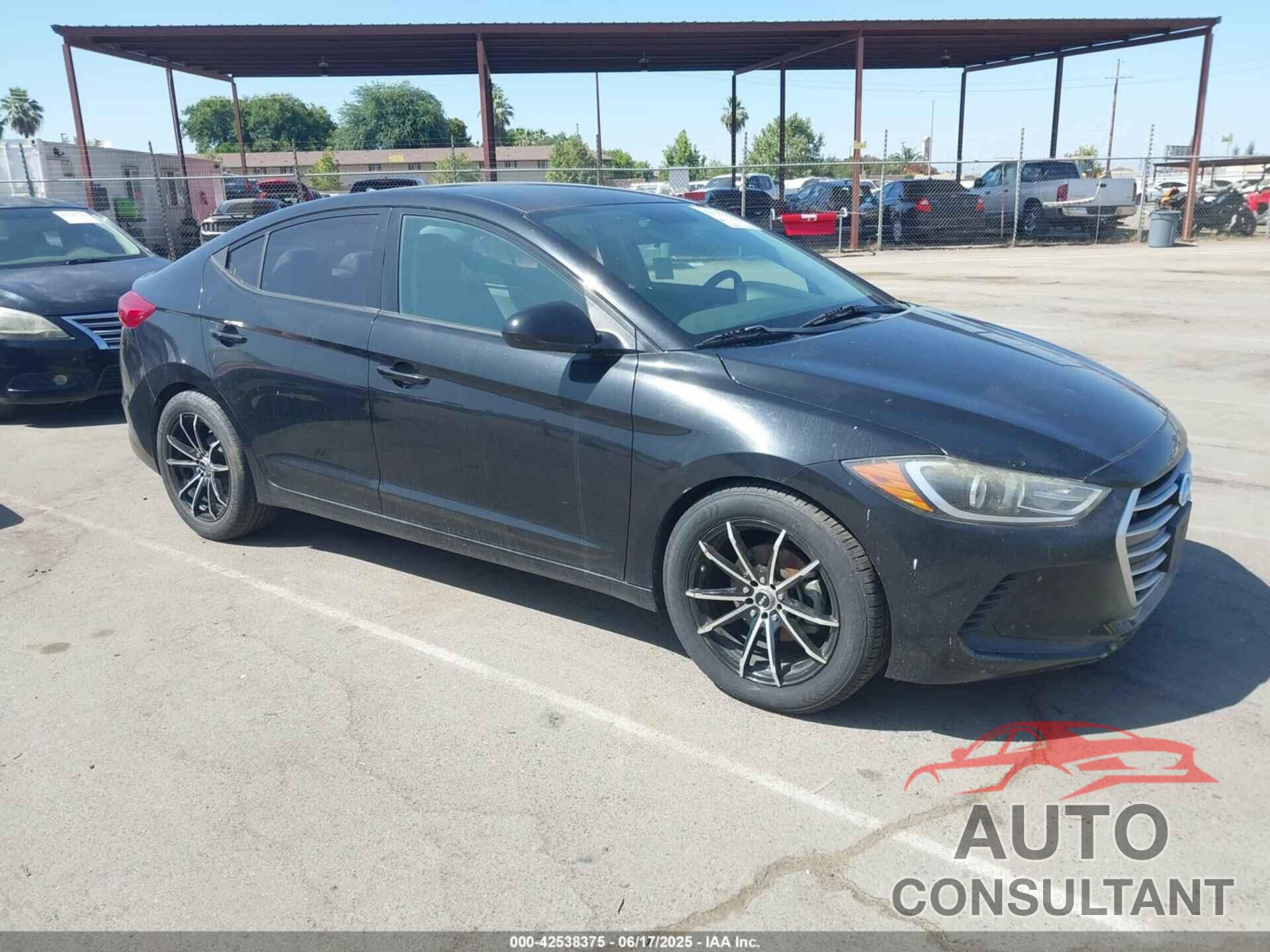 HYUNDAI ELANTRA 2017 - 5NPD74LFXHH098229