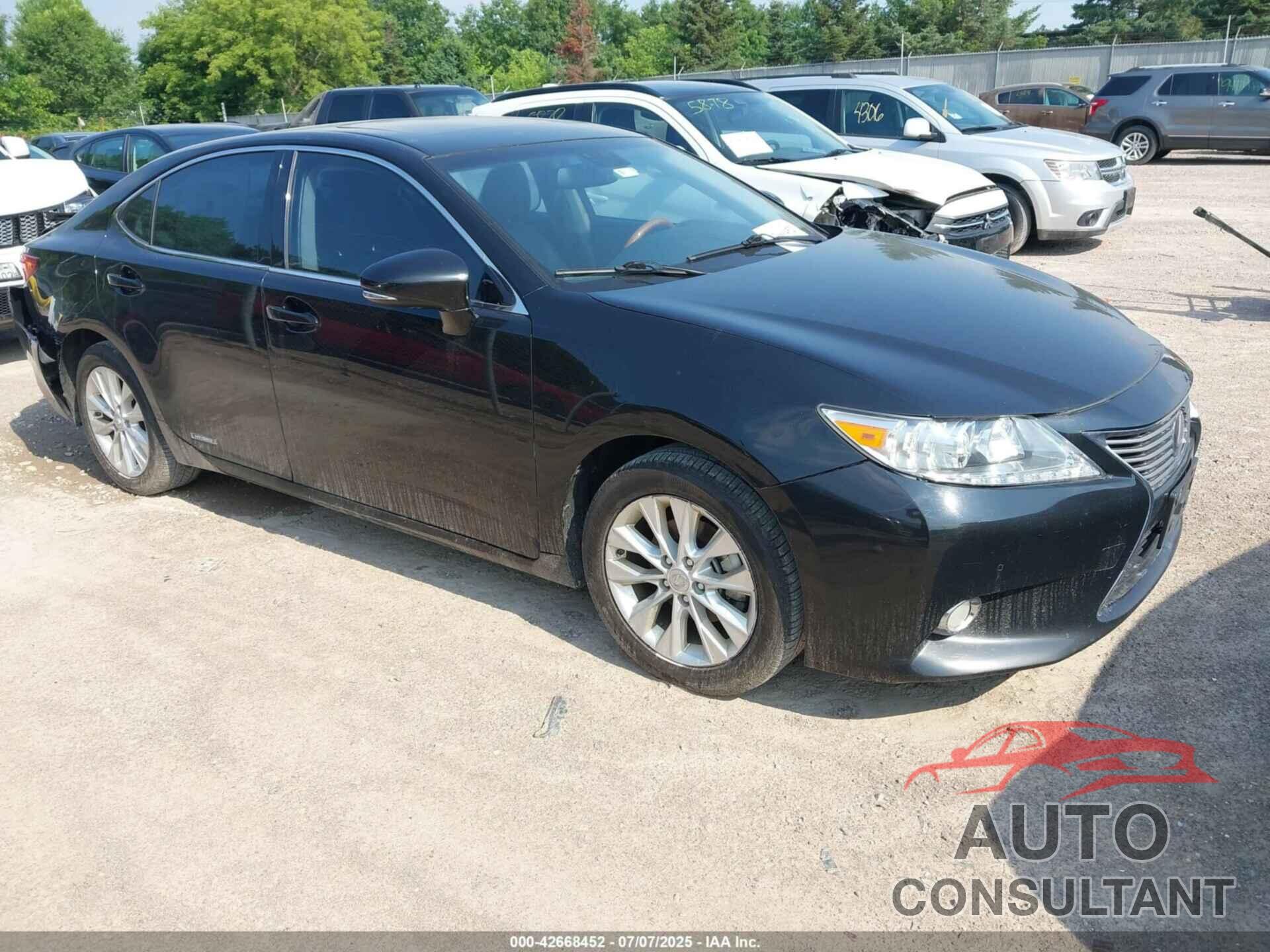 LEXUS ES 300H 2013 - JTHBW1GG3D2021031