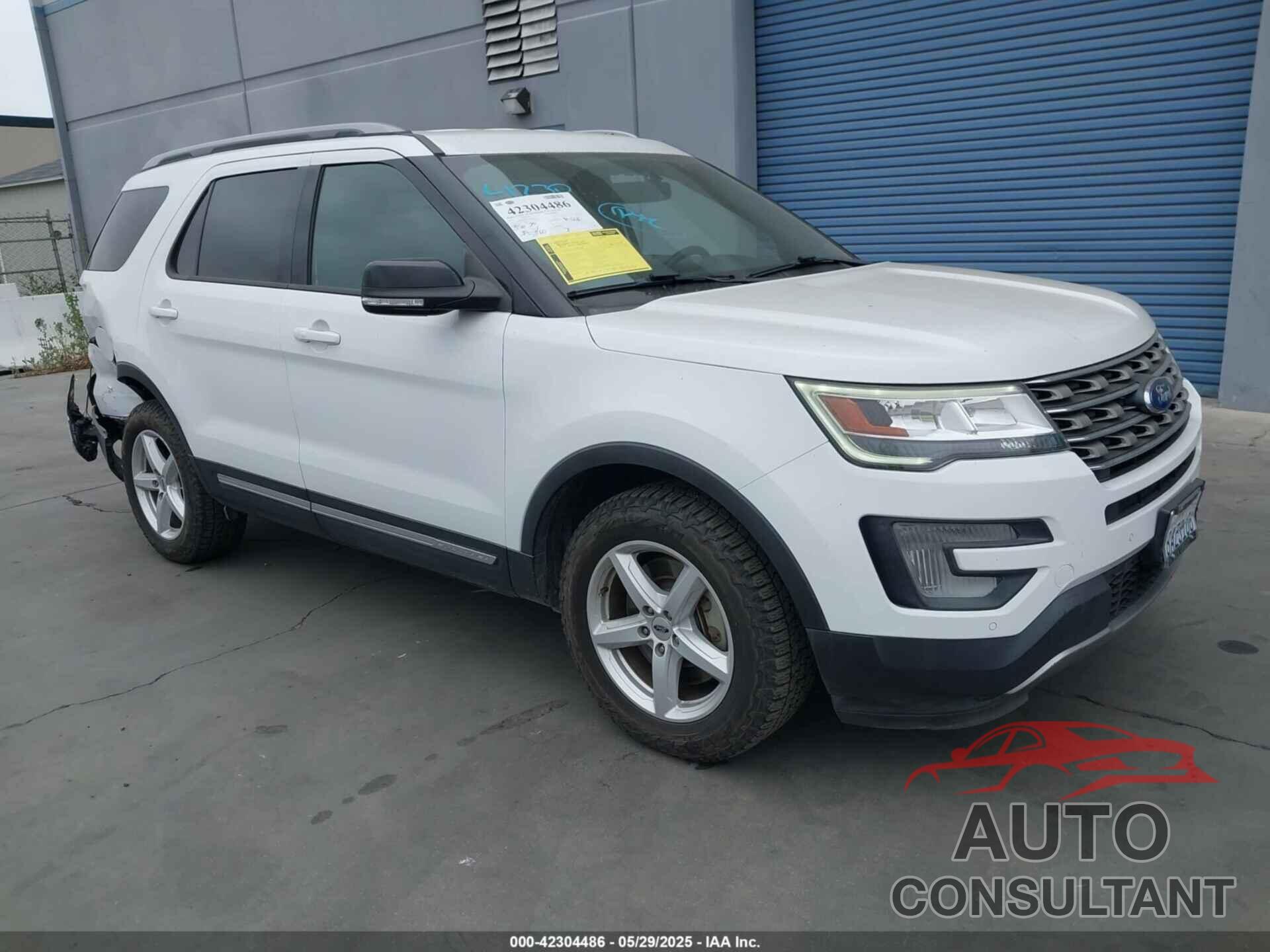 FORD EXPLORER 2017 - 1FM5K8D80HGE38496