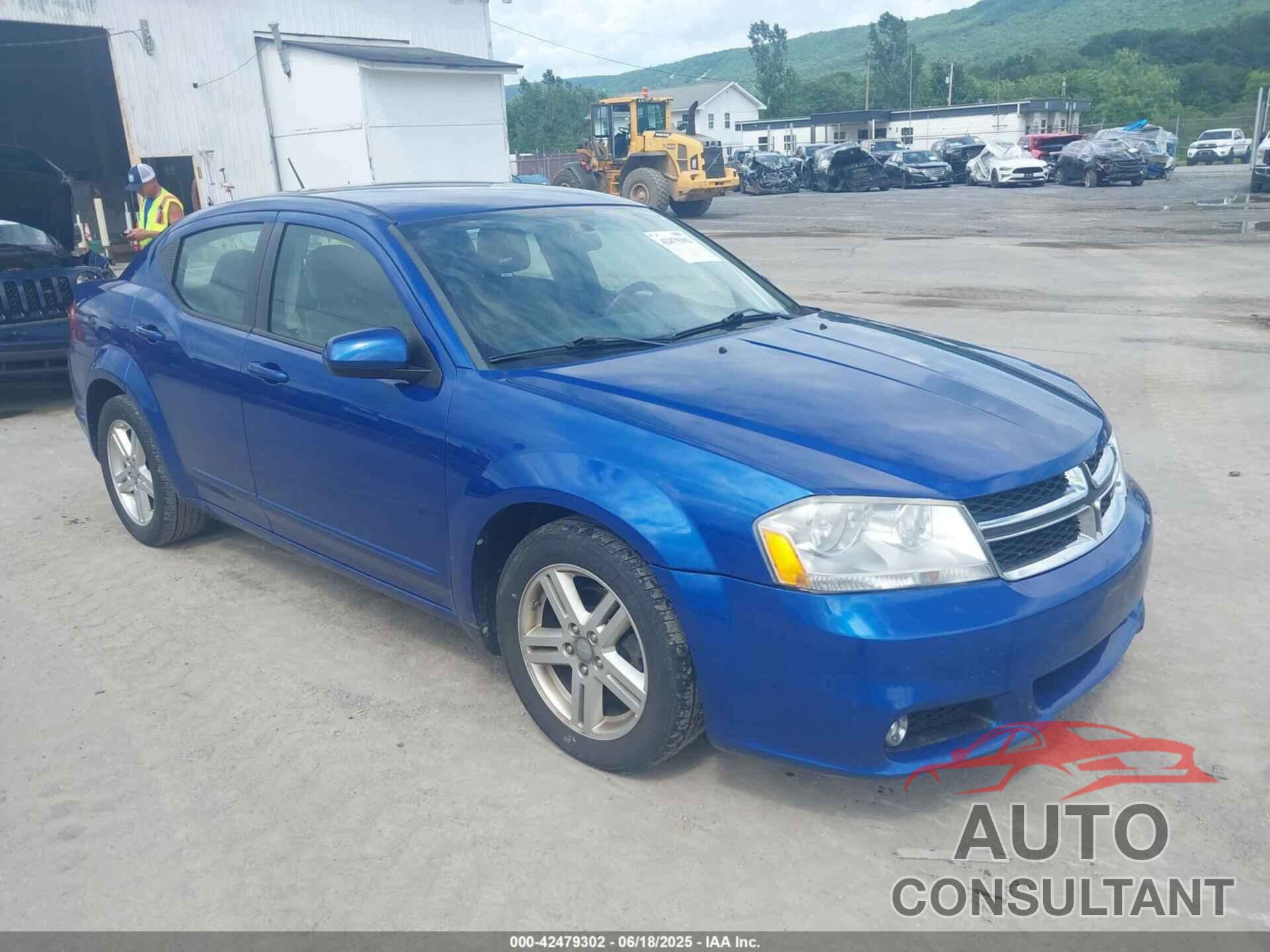 DODGE AVENGER 2013 - 1C3CDZCGXDN709224