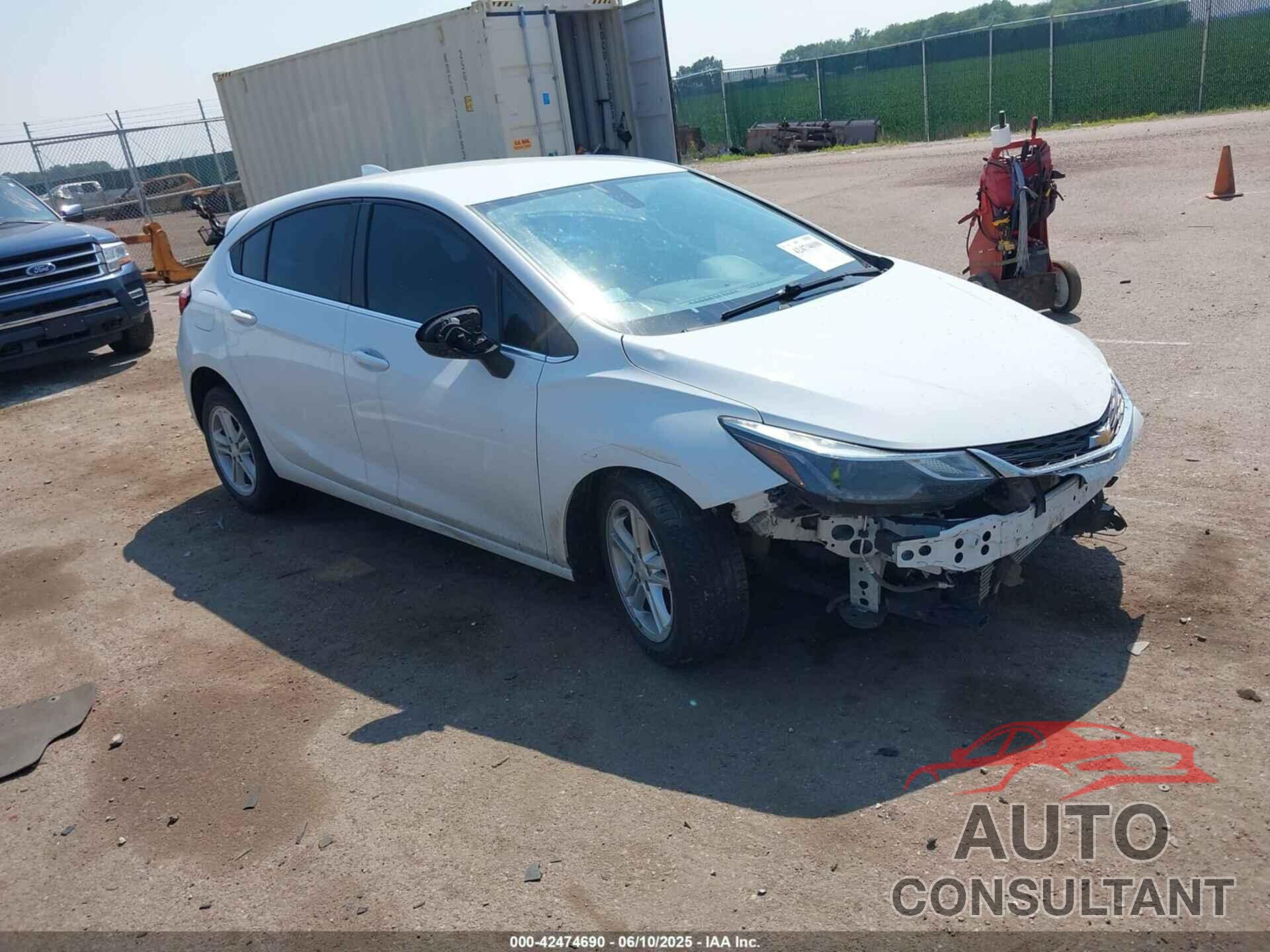 CHEVROLET CRUZE 2017 - 3G1BE6SM8HS578941