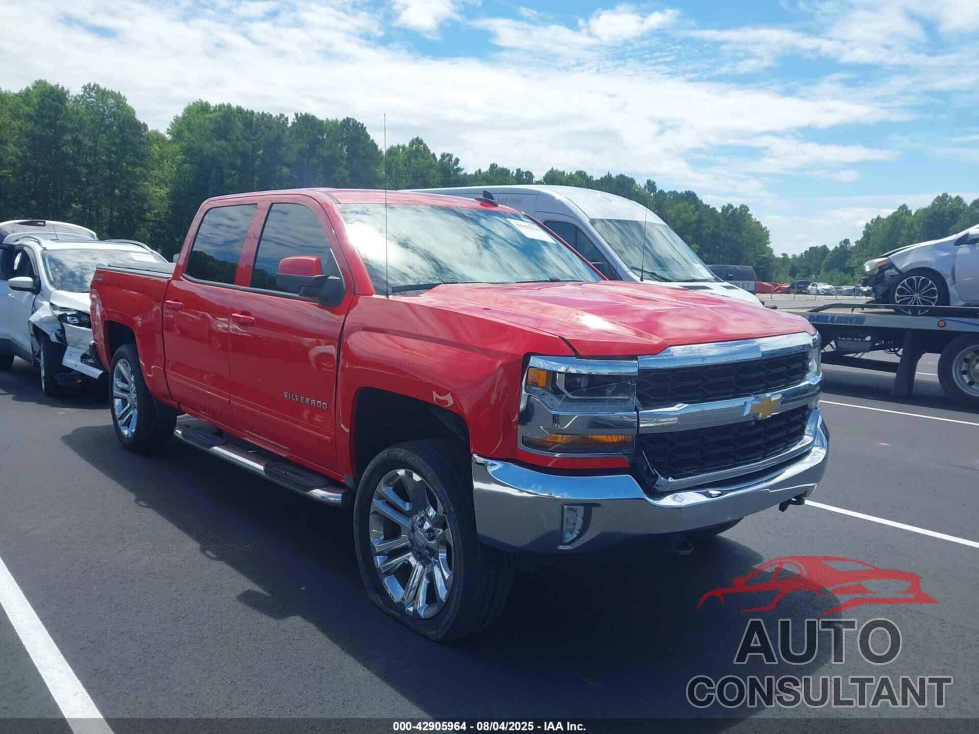 CHEVROLET SILVERADO 1500 2016 - 3GCUKREC7GG109371
