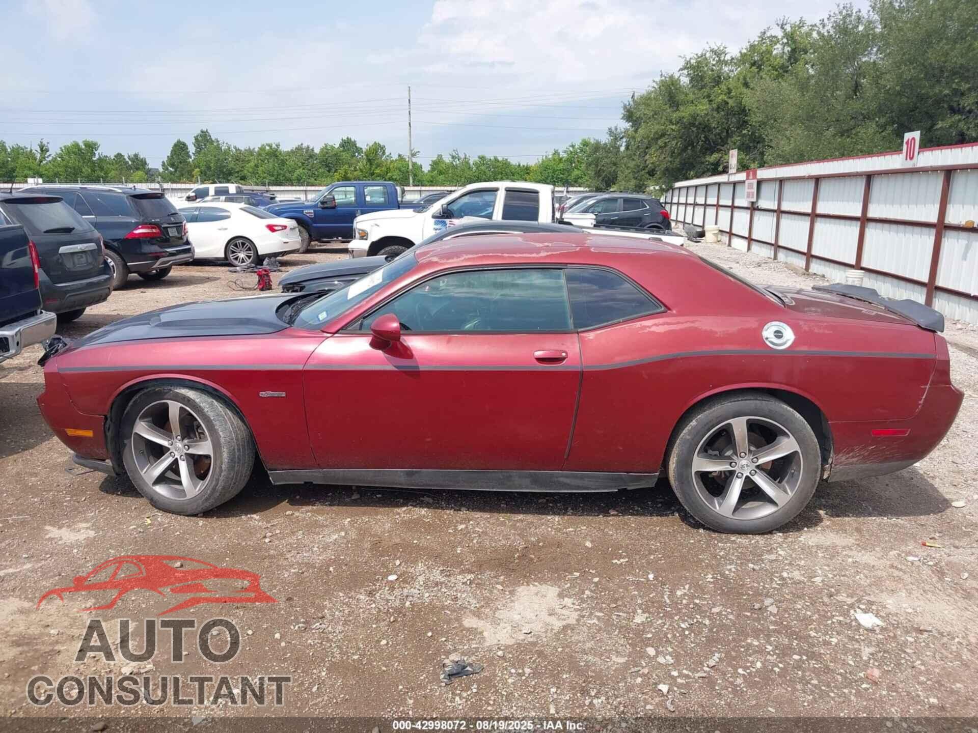 DODGE CHALLENGER 2014 - 2C3CDYAG6EH218351