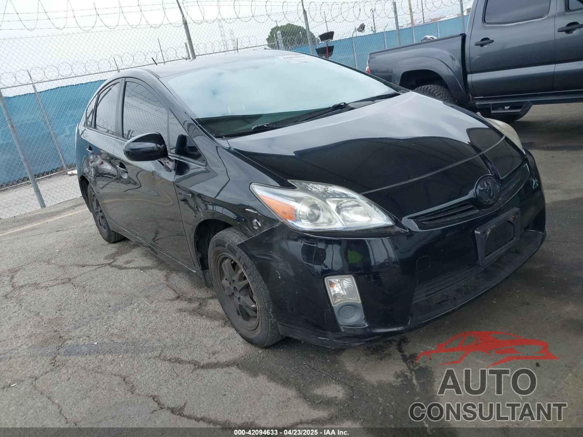 TOYOTA PRIUS 2010 - JTDKN3DU5A5189998