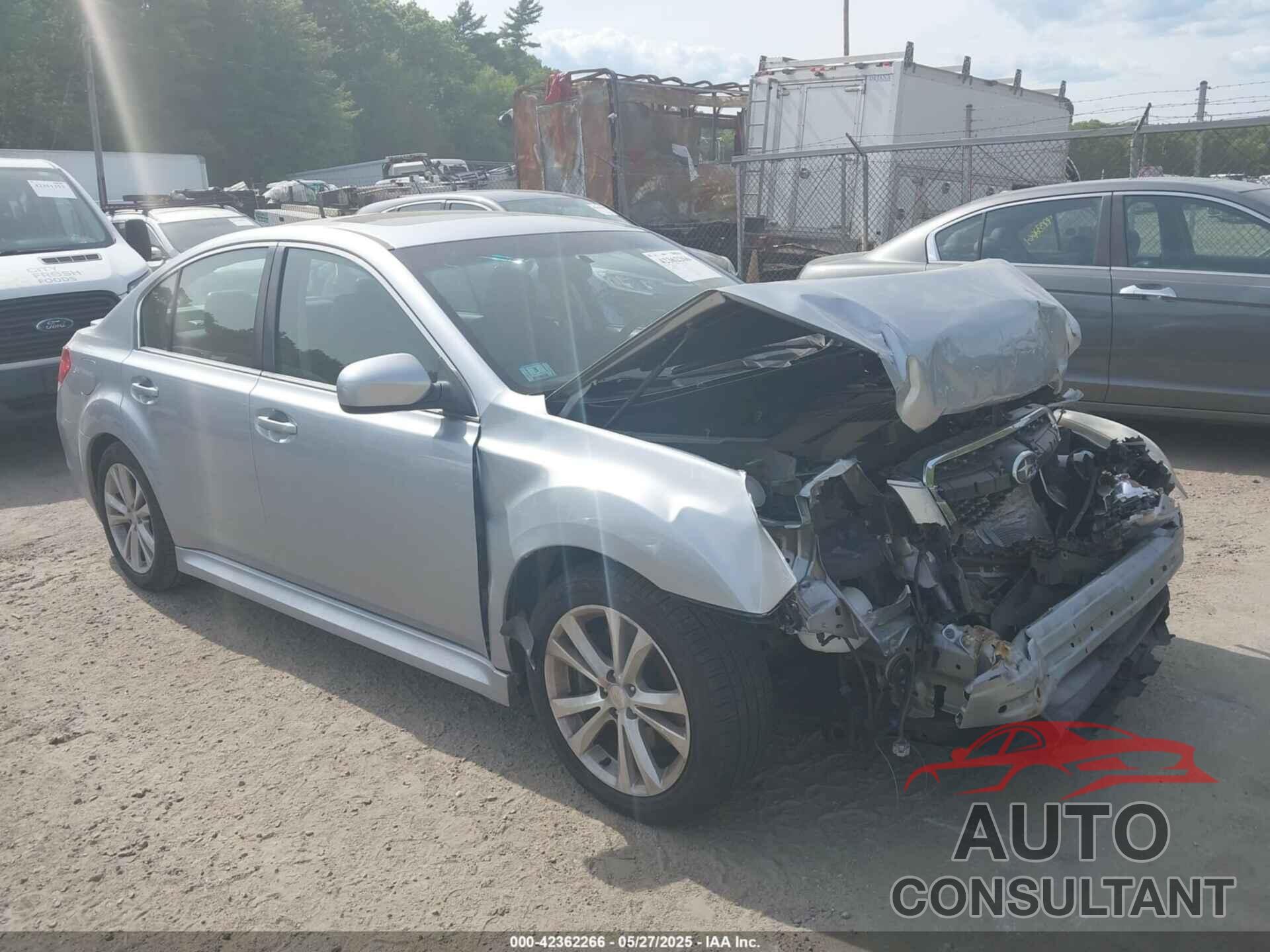 SUBARU LEGACY 2013 - 4S3BMDK62D2011887