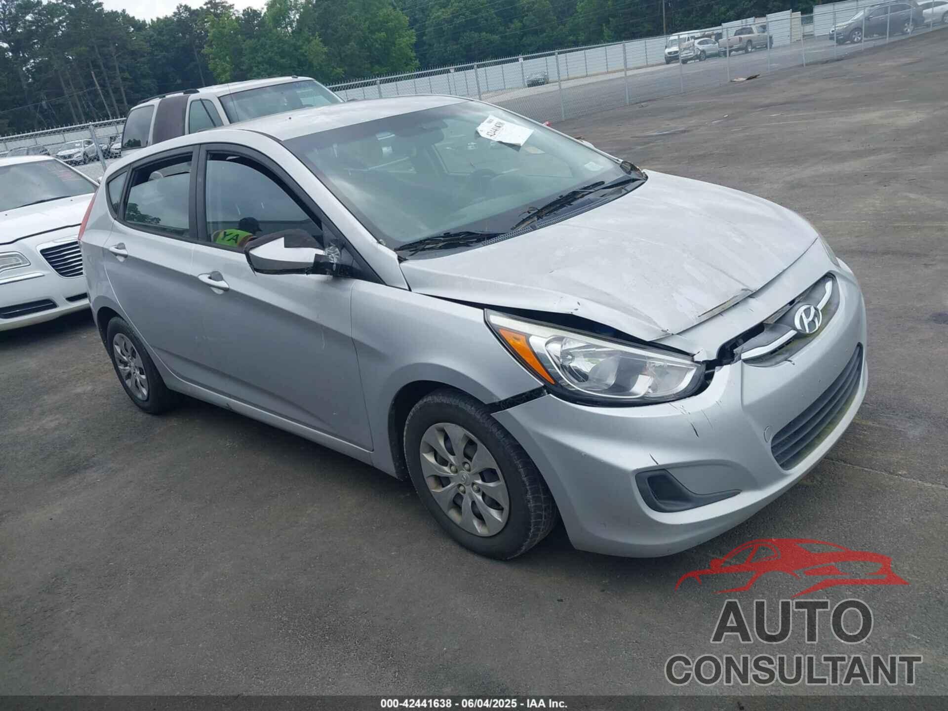 HYUNDAI ACCENT 2016 - KMHCT5AE2GU281129