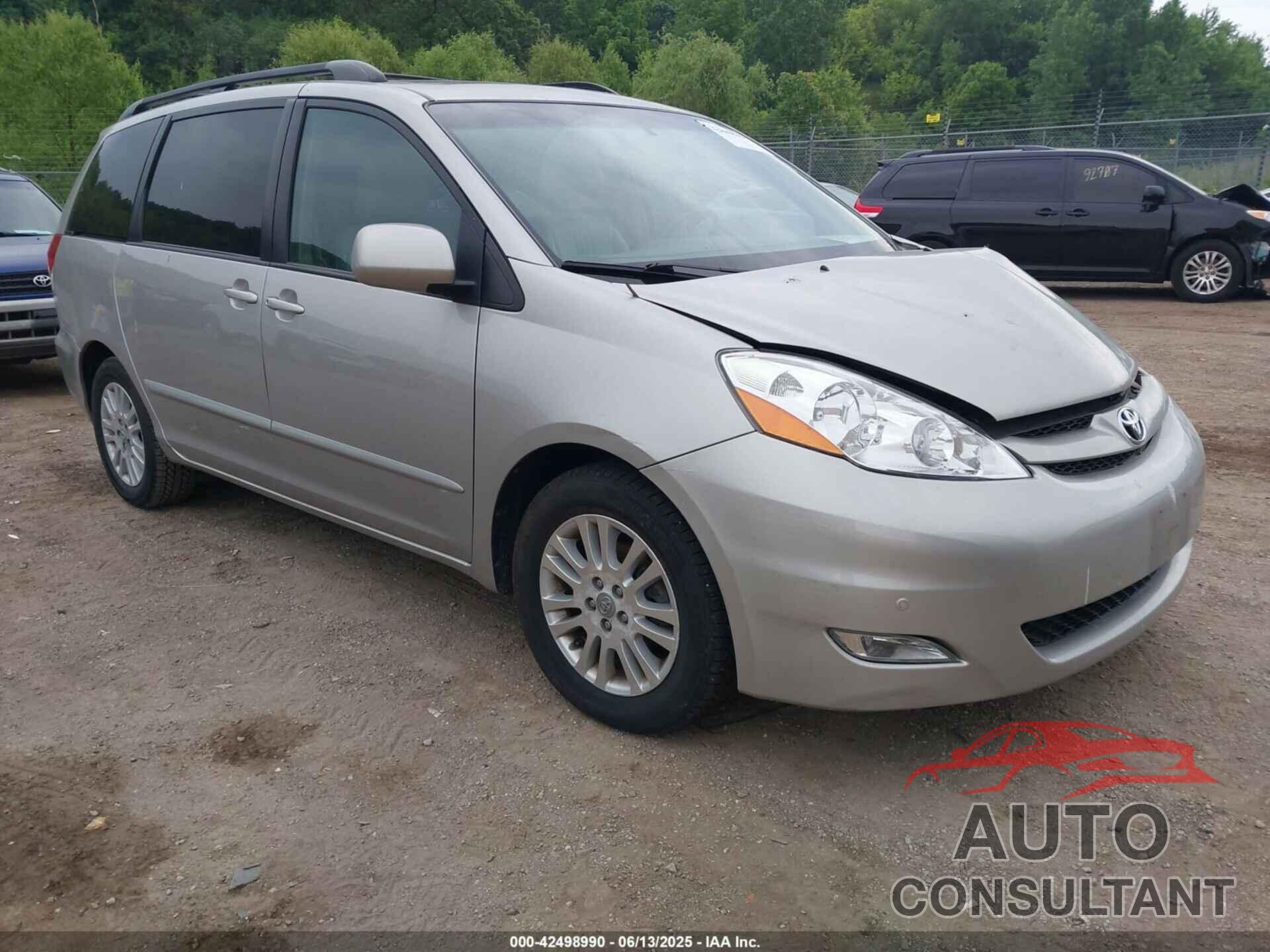TOYOTA SIENNA 2009 - 5TDZK22C99S262985