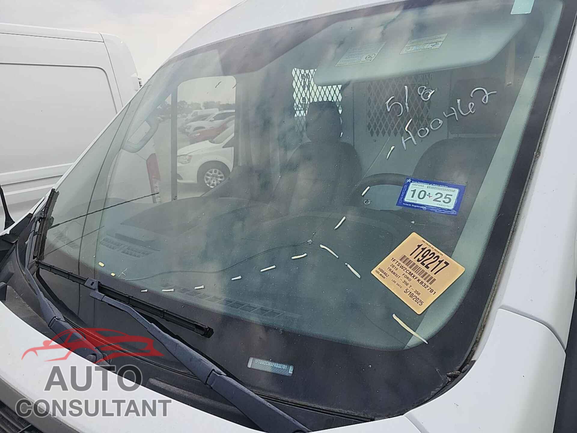 FORD TRANSIT 2015 - 1FTSW2CMXFKB32701