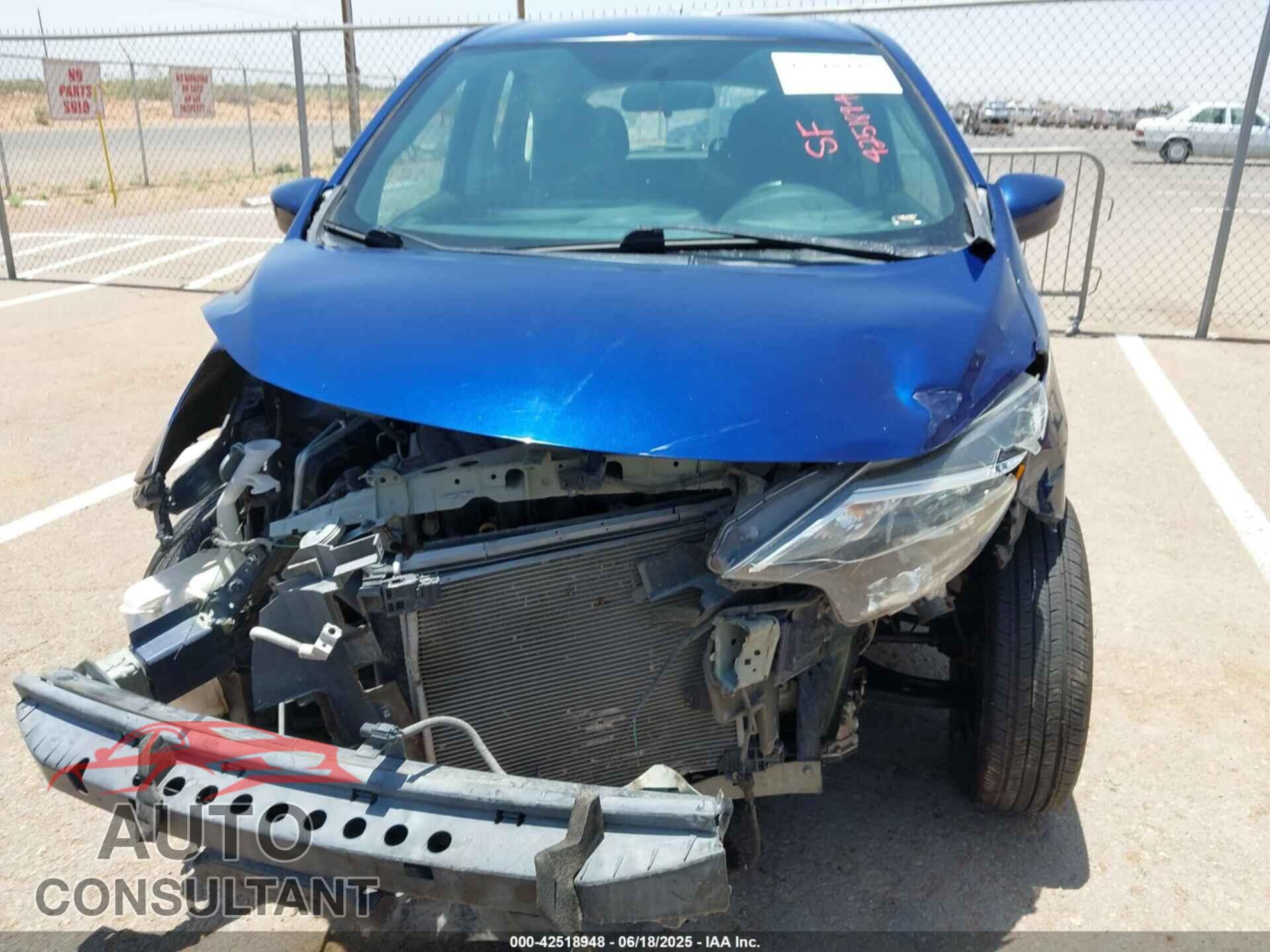 NISSAN VERSA NOTE 2017 - 3N1CE2CP9HL381299